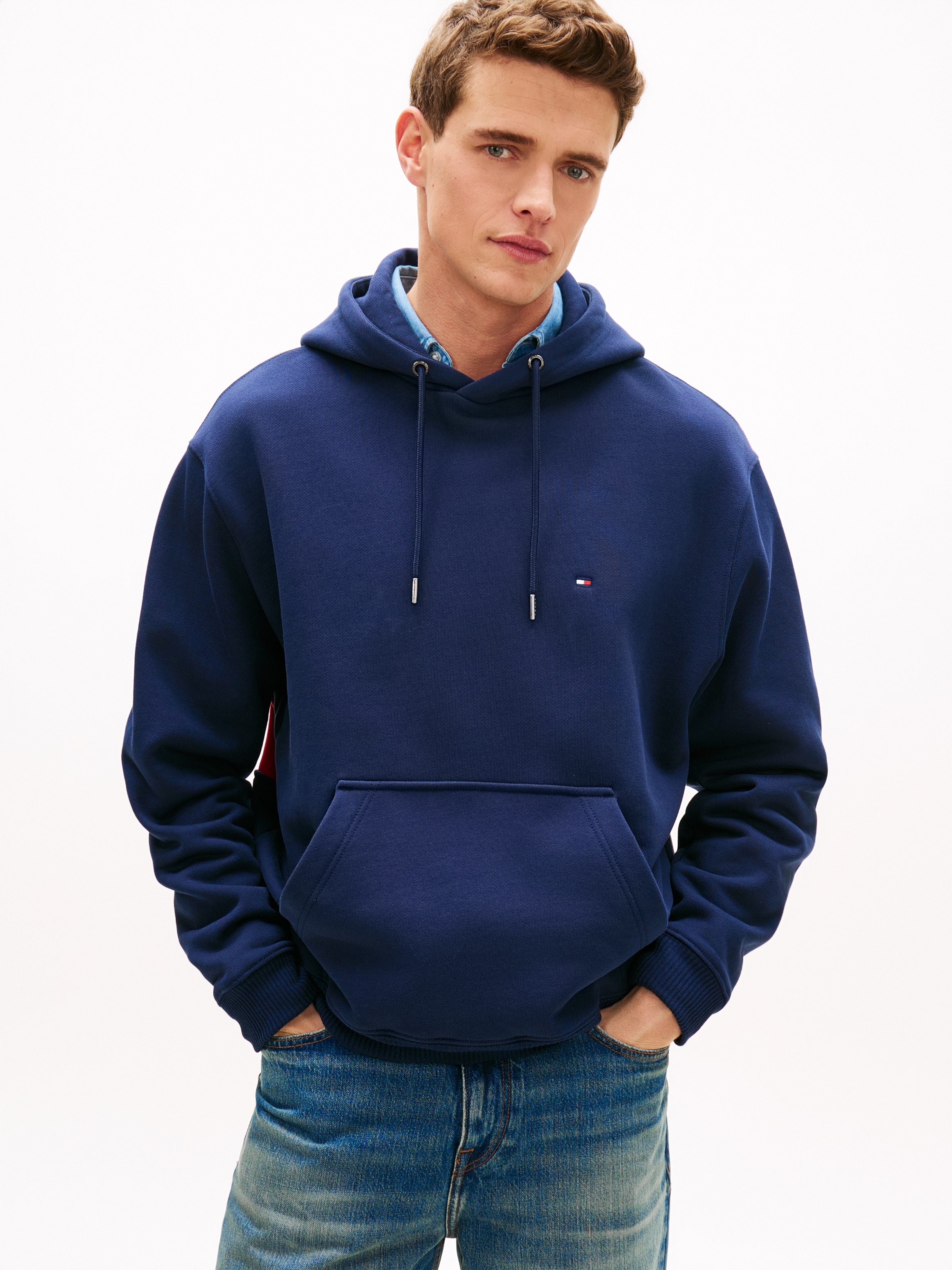 Tommy Hilfiger Kapuzensweatshirt "FLAG", Regular fit mit Kapuze günstig online kaufen