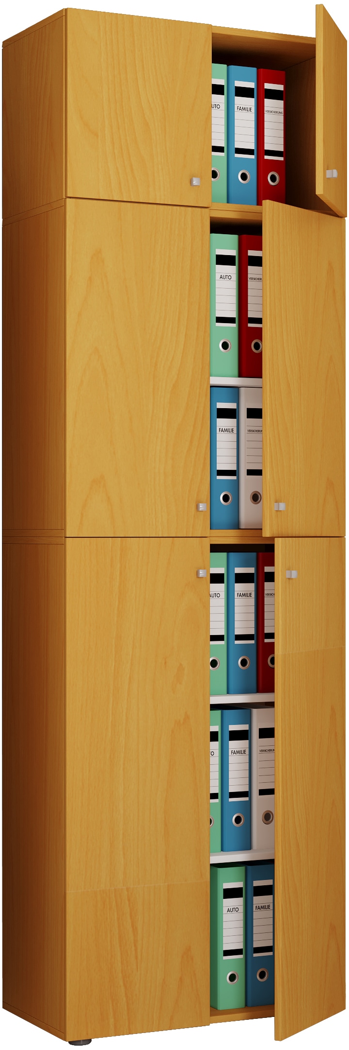 VCM Aktenschrank "XXL Büroschrank Aktenschrank Schrank Lona 5fach A" 1 Stk. tlg.