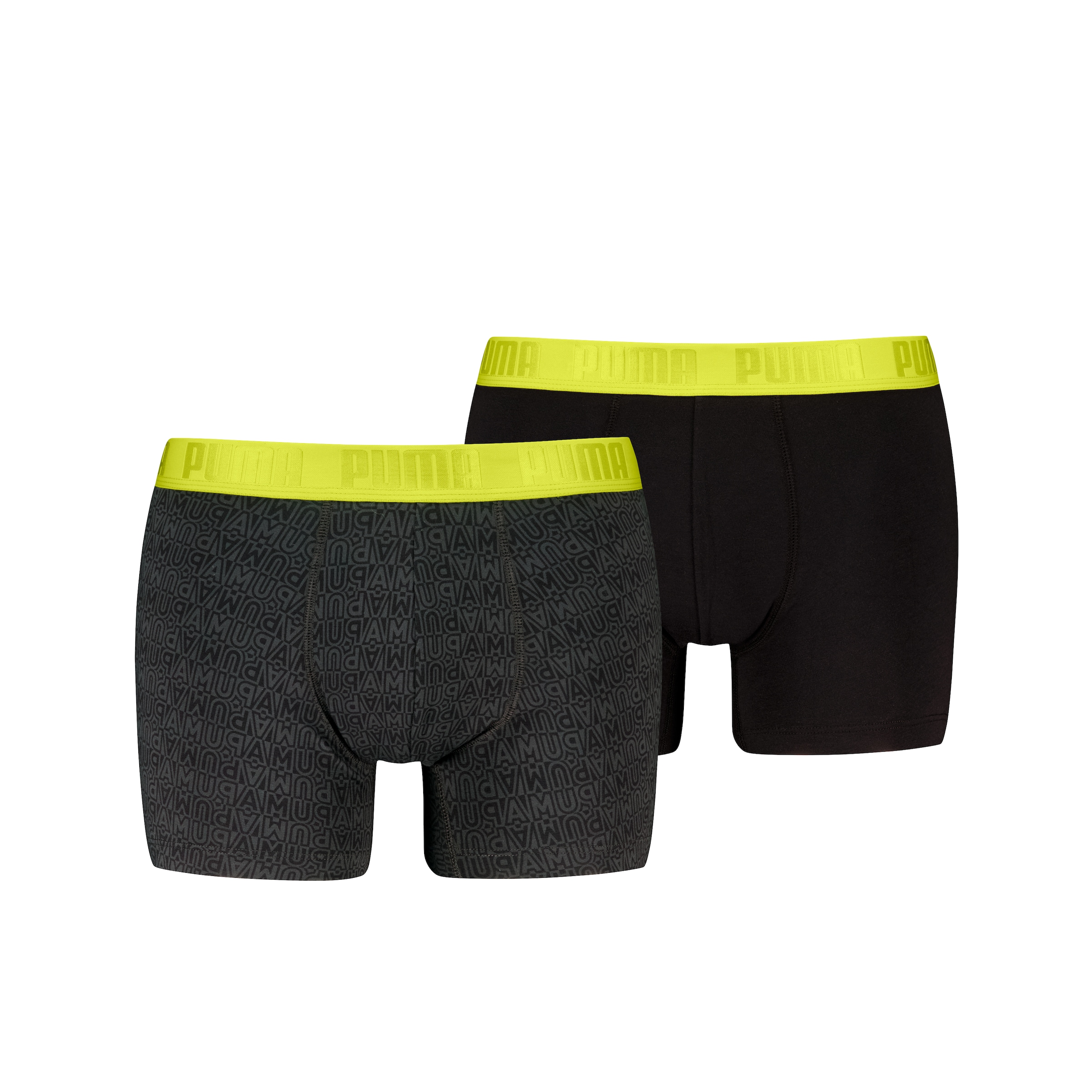 PUMA Boxer, (2-Pack), mit ausgefallenen Mustern