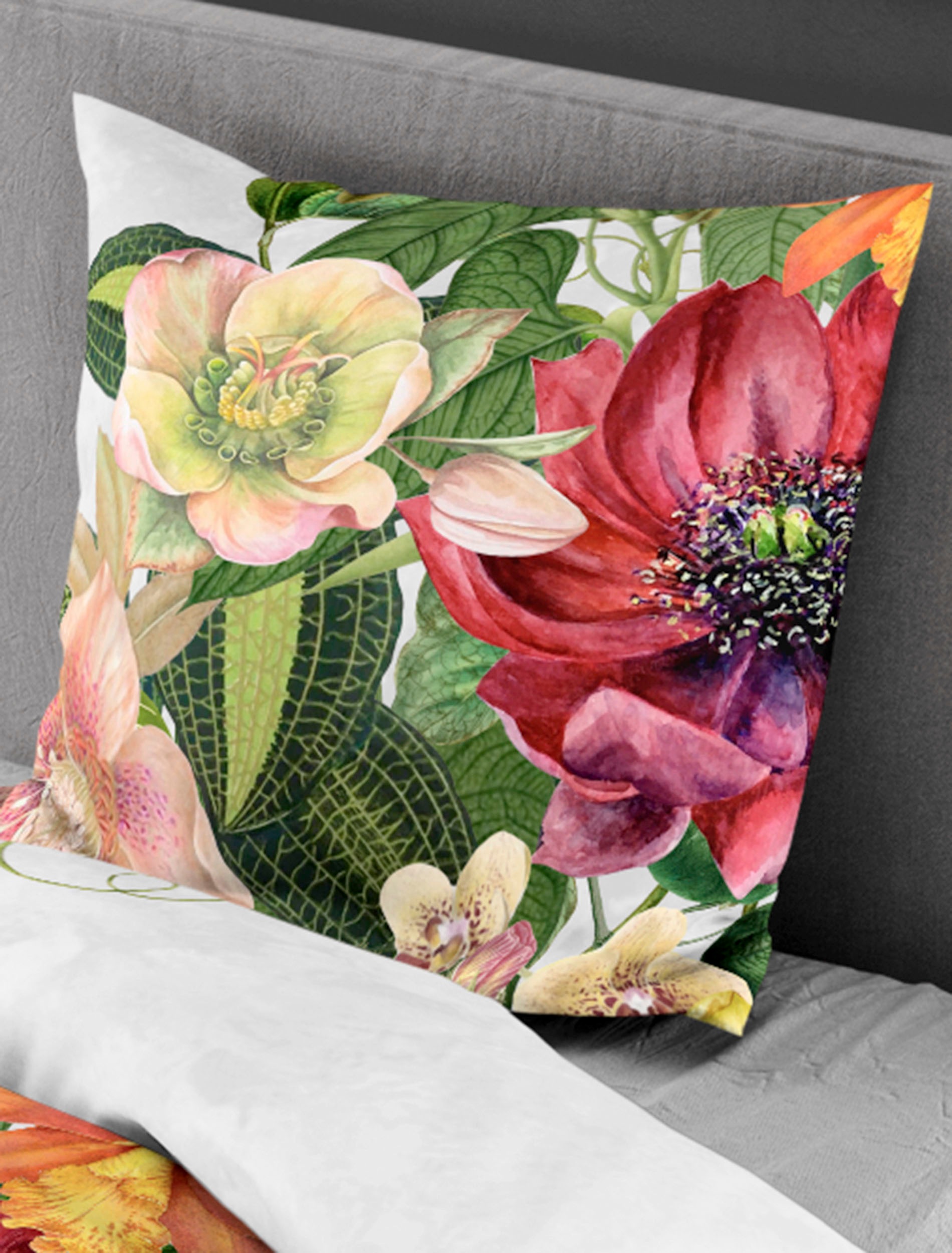 Thumbnail - BIERBAUM Bettwäsche "5292" 2 Stk. Mako-Satin, 100 % Baumwolle, pflegeleicht