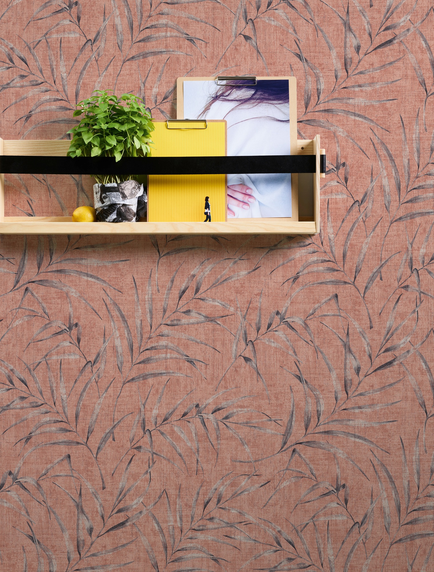 A.S. Création Vliestapete »Greenery mit Palmenprint in Dschungel Optik«, floral-botanisch-Wald, Dschungeltapete Tapete Palmen Tapeten Wohnzimmer Schlafzimmer Küche