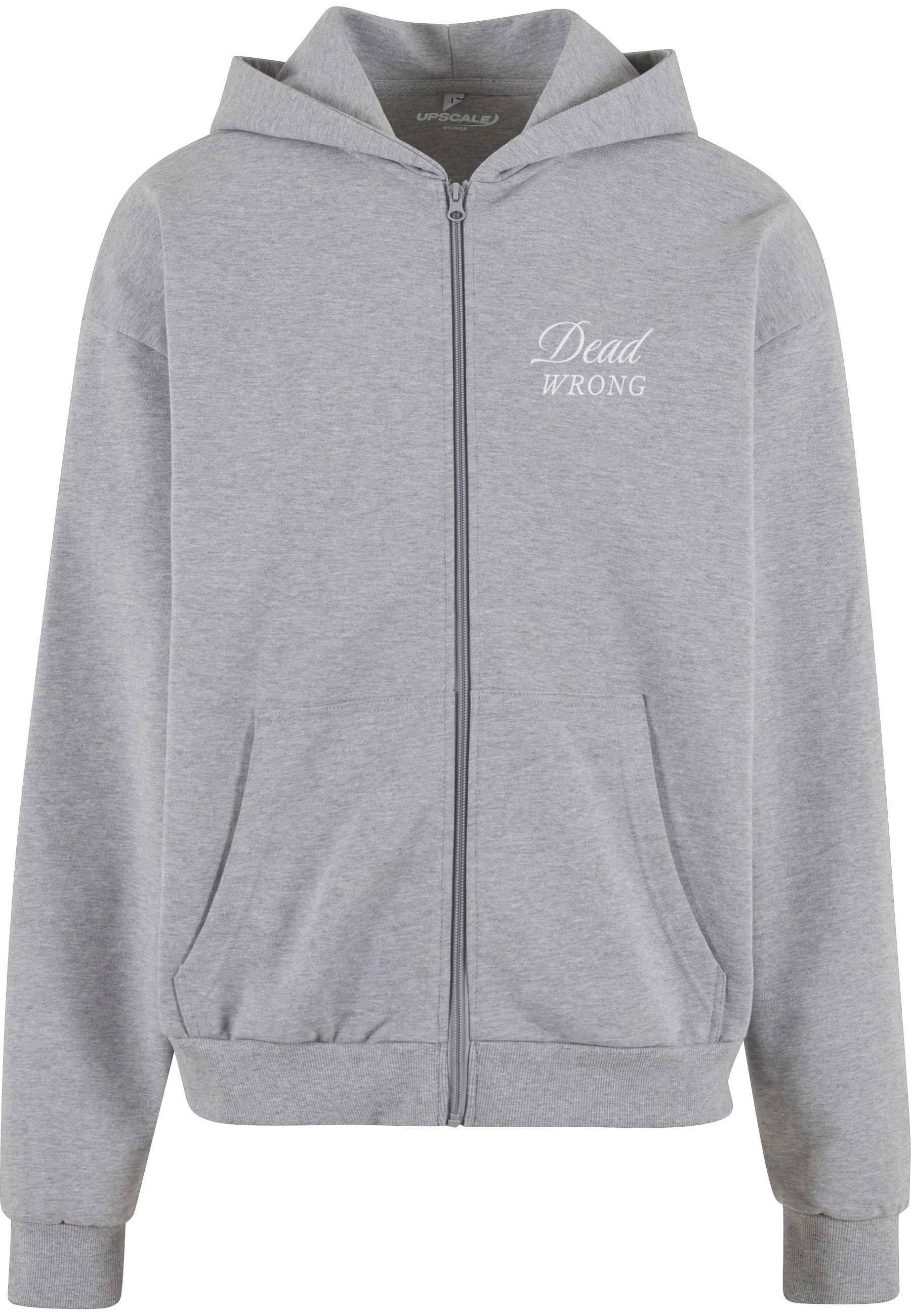 Upscale by Mister Tee Kapuzenpullover »Upscale by Mister Tee Dangerous Grounds Oversize Zip Hoody« 1 tlg.