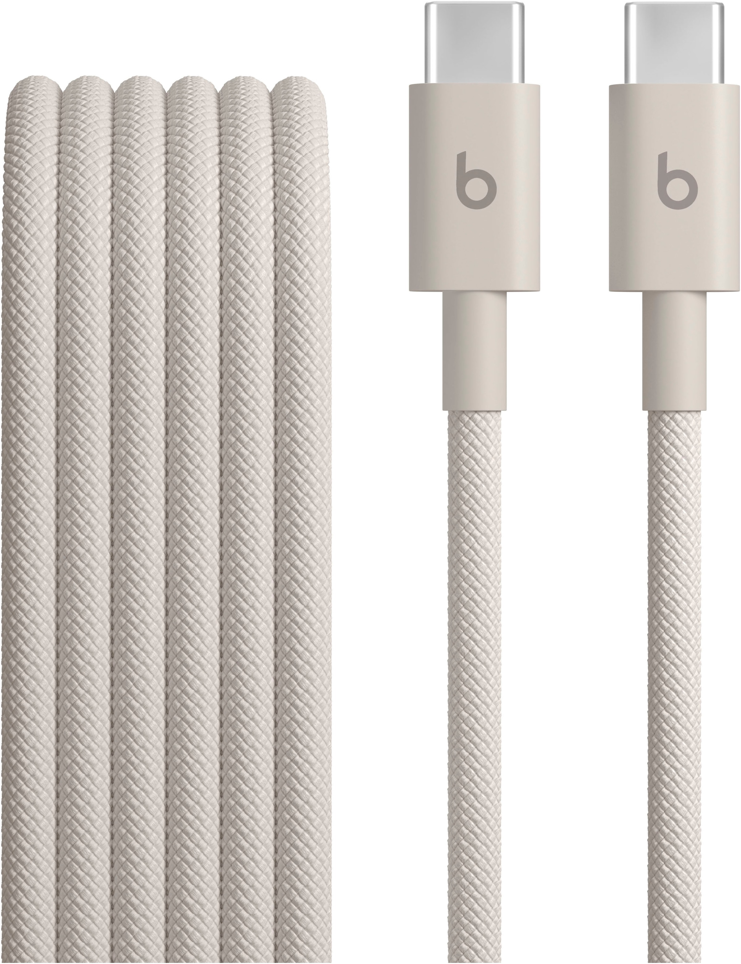 APPLE USB-Kabel "USB-C auf USB-C Gewebtes Kabel", 150cmcm, 60 kW, beige, Kabel