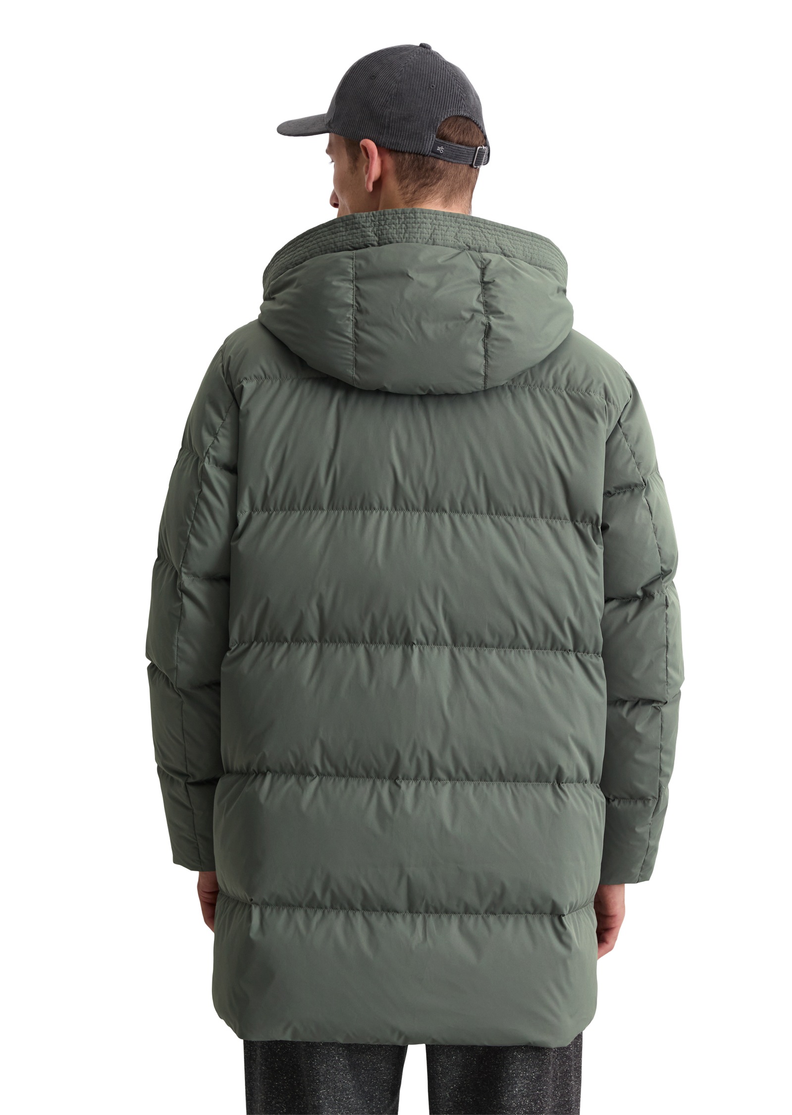 Marc OPolo Daunenjacke, mit Kapuze, Pufferjacke, regular fit, eingesetzte, günstig online kaufen