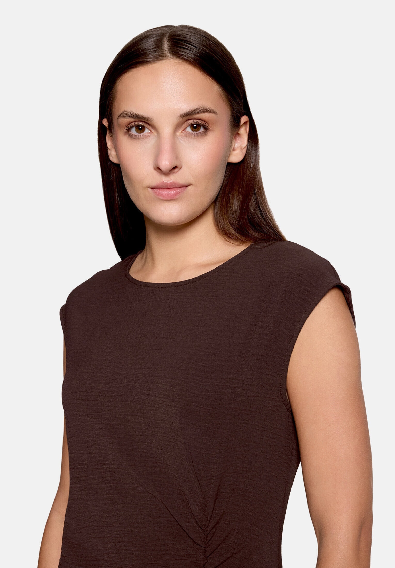 Cartoon Midikleid »Damen mit Raffung« Ohne Tasche