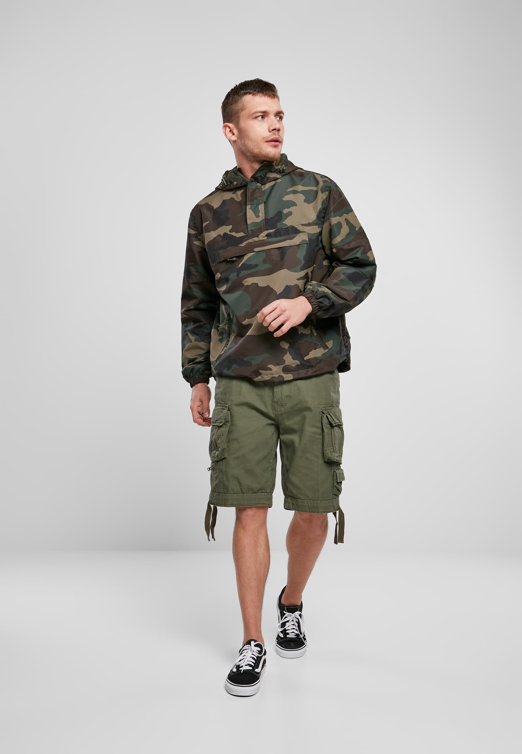 Brandit Allwetterjacke »Brandit Herren Summer Pull Over Jacket«, (1 St.), mit Kapuze