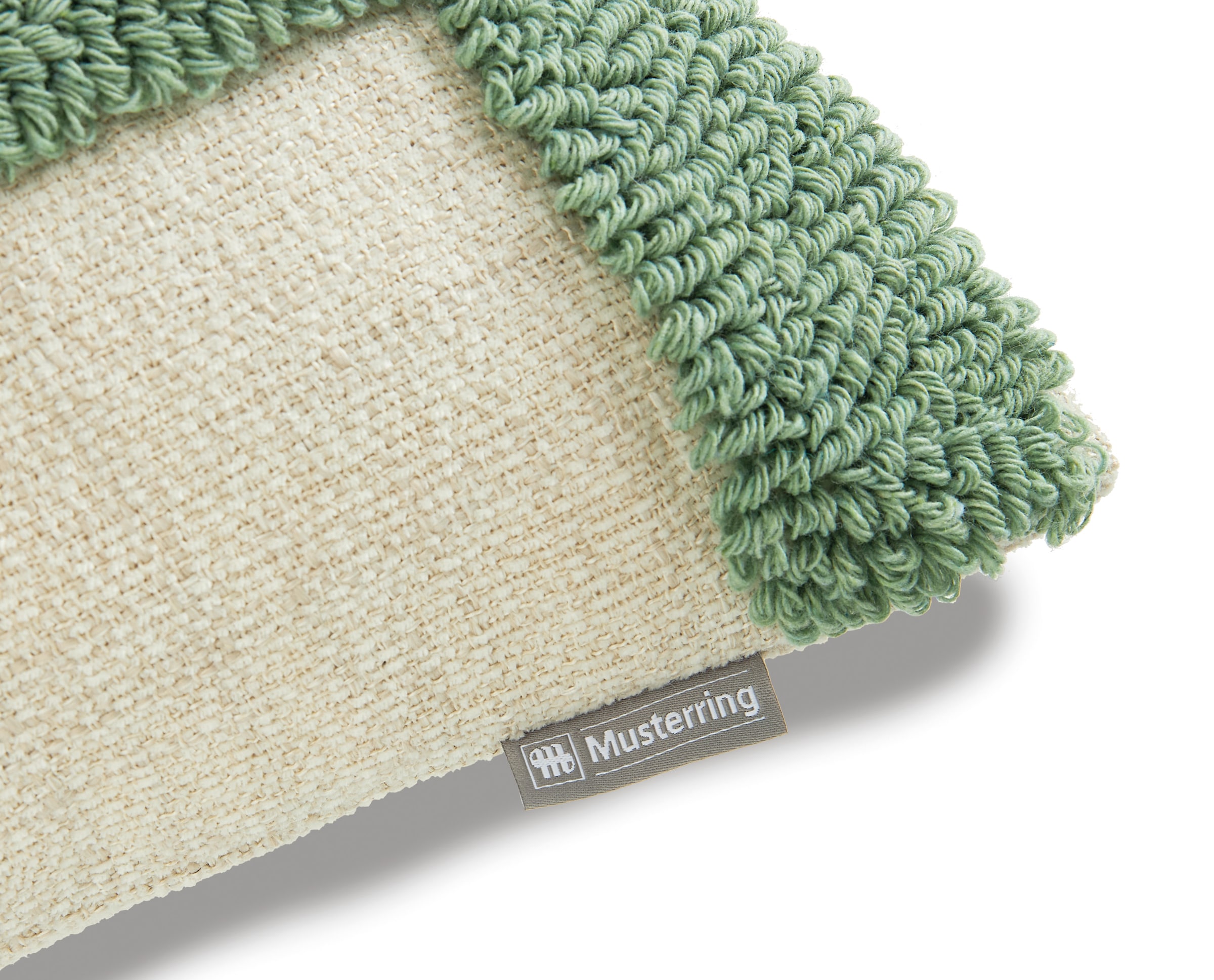 Musterring Dekokissen »Slow«, mit aufgesticktem Motiv