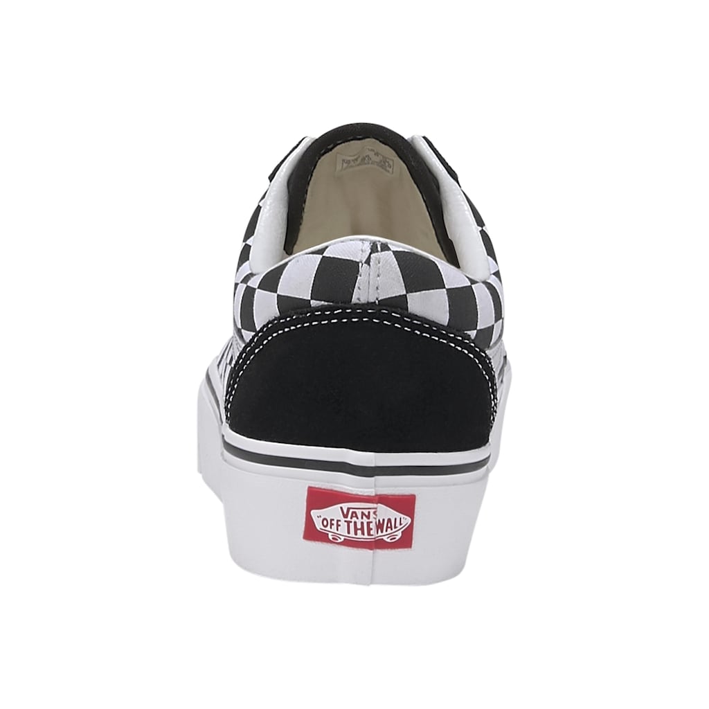 Vans Plateausneaker »Old Skool Platform Checkerboard«