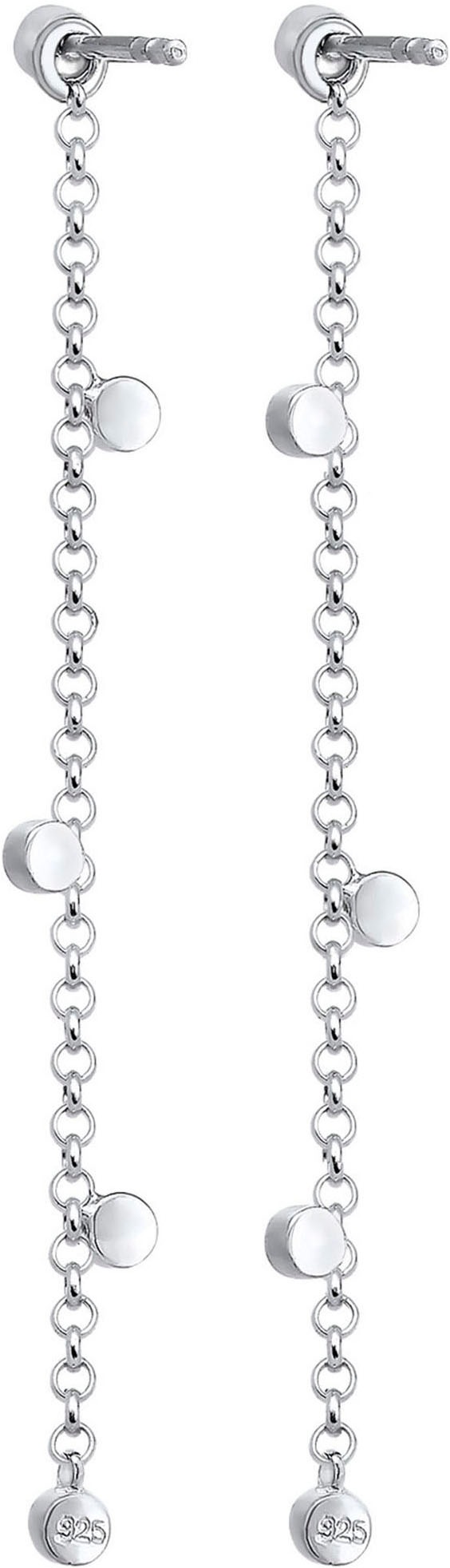 Elli Paar Ohrhänger »Schmuck Geschenk Silber 925 Ohrringe, 0310872317«, mit Glasstein