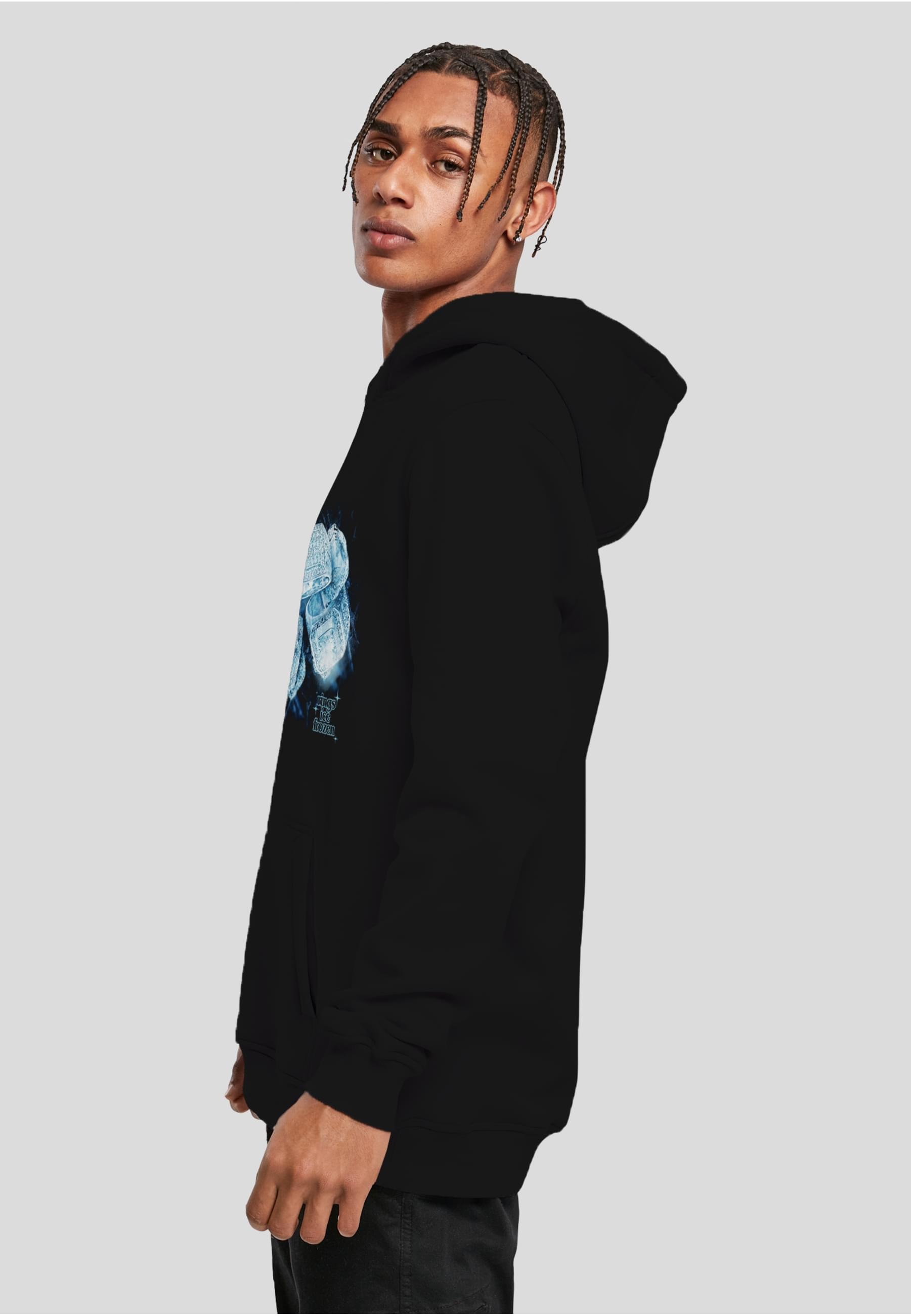 MisterTee Kapuzensweatshirt »MisterTee Herren Ice Rings Hoody«, (1 tlg.)