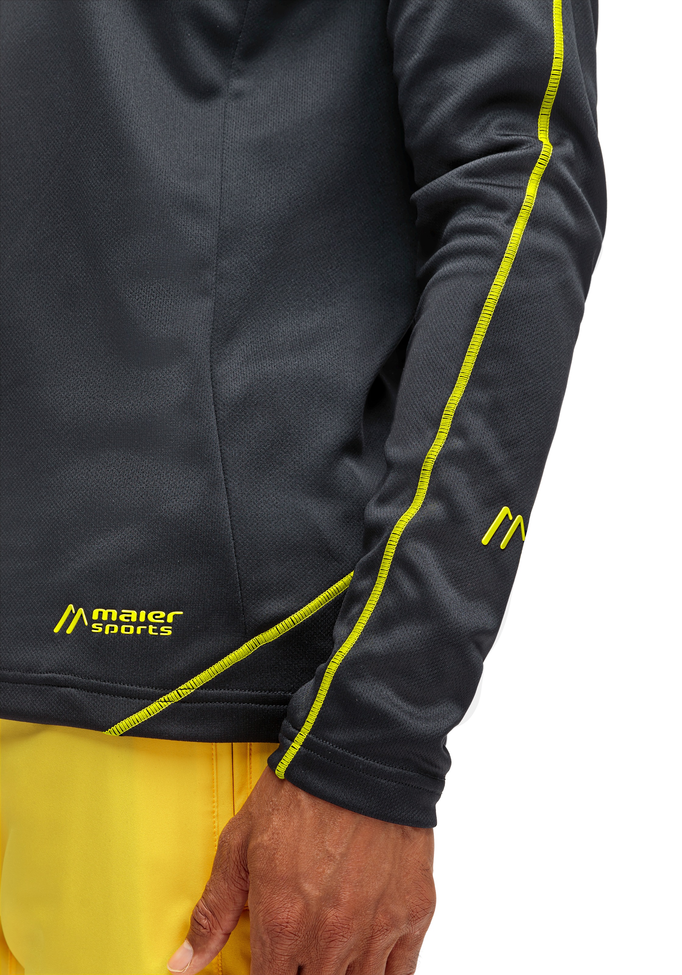 Maier Sports "Roger" funktionaler Herren Midlayer für Outdoor Touren und Au günstig online kaufen
