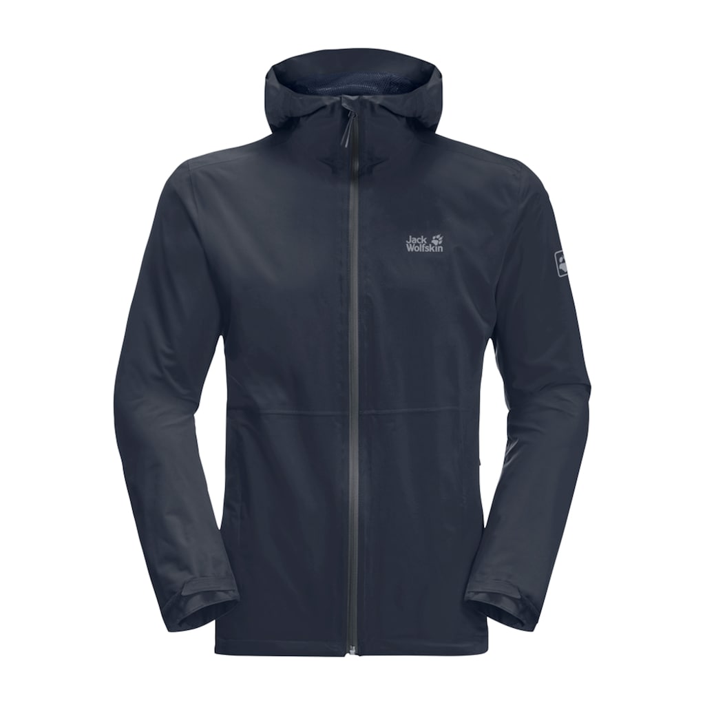 Jack Wolfskin Outdoorjacke »PACK & GO SHELL M«, mit Kapuze