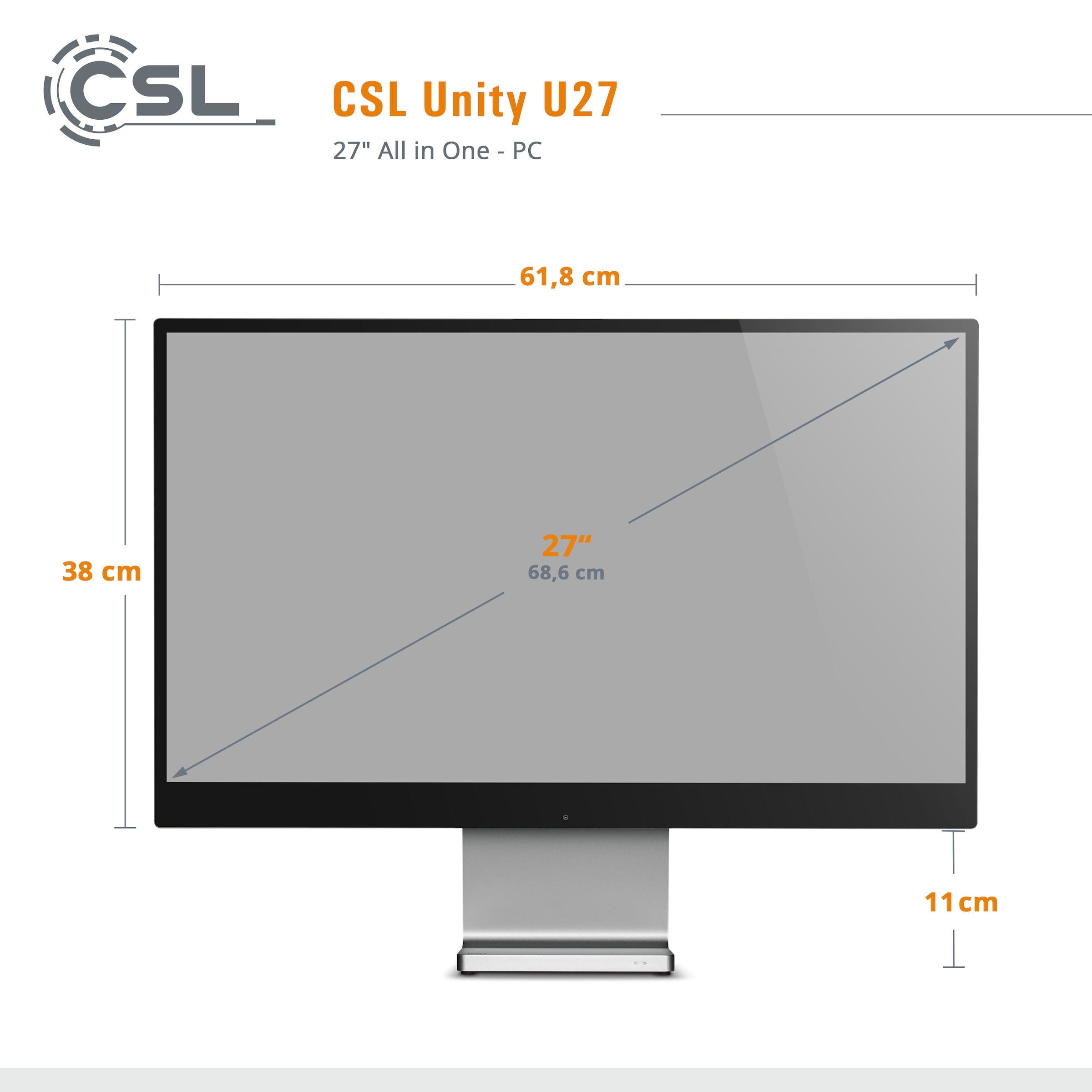 CSL Gaming-PC »Unity U27«