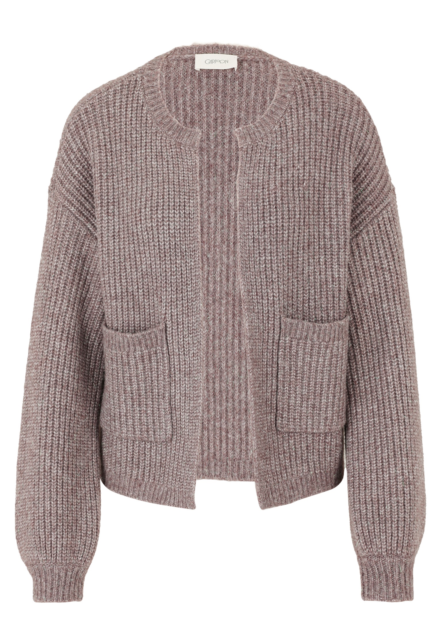 Cartoon Strickjacke "Damen Strick-Cardigan mit Taschen", 1 Stk. günstig online kaufen