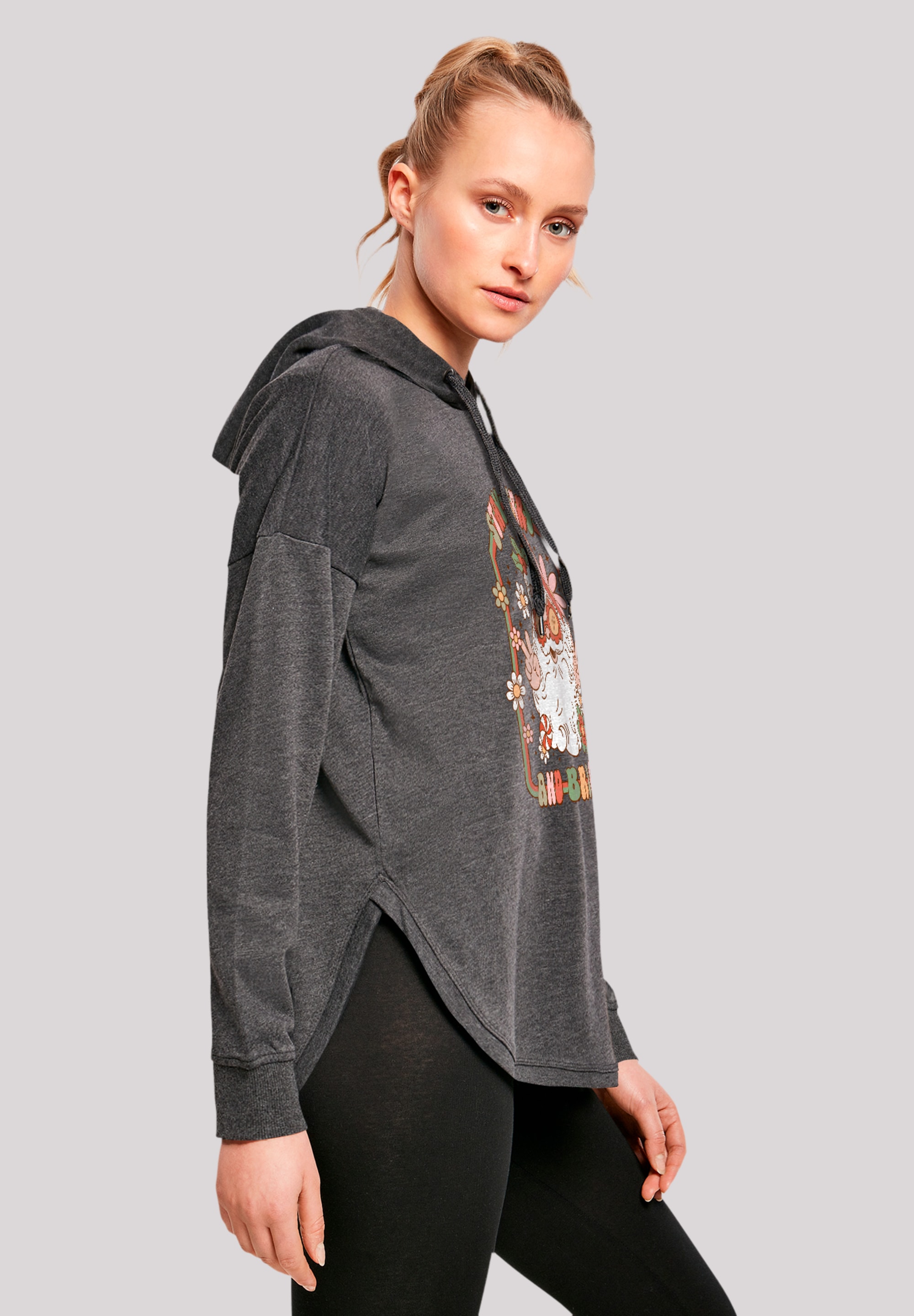 F4NT4STIC Kapuzenpullover »Stay Merry And Bright Hippie Santa«, Premium Qualität, Weihnachts-Kollection