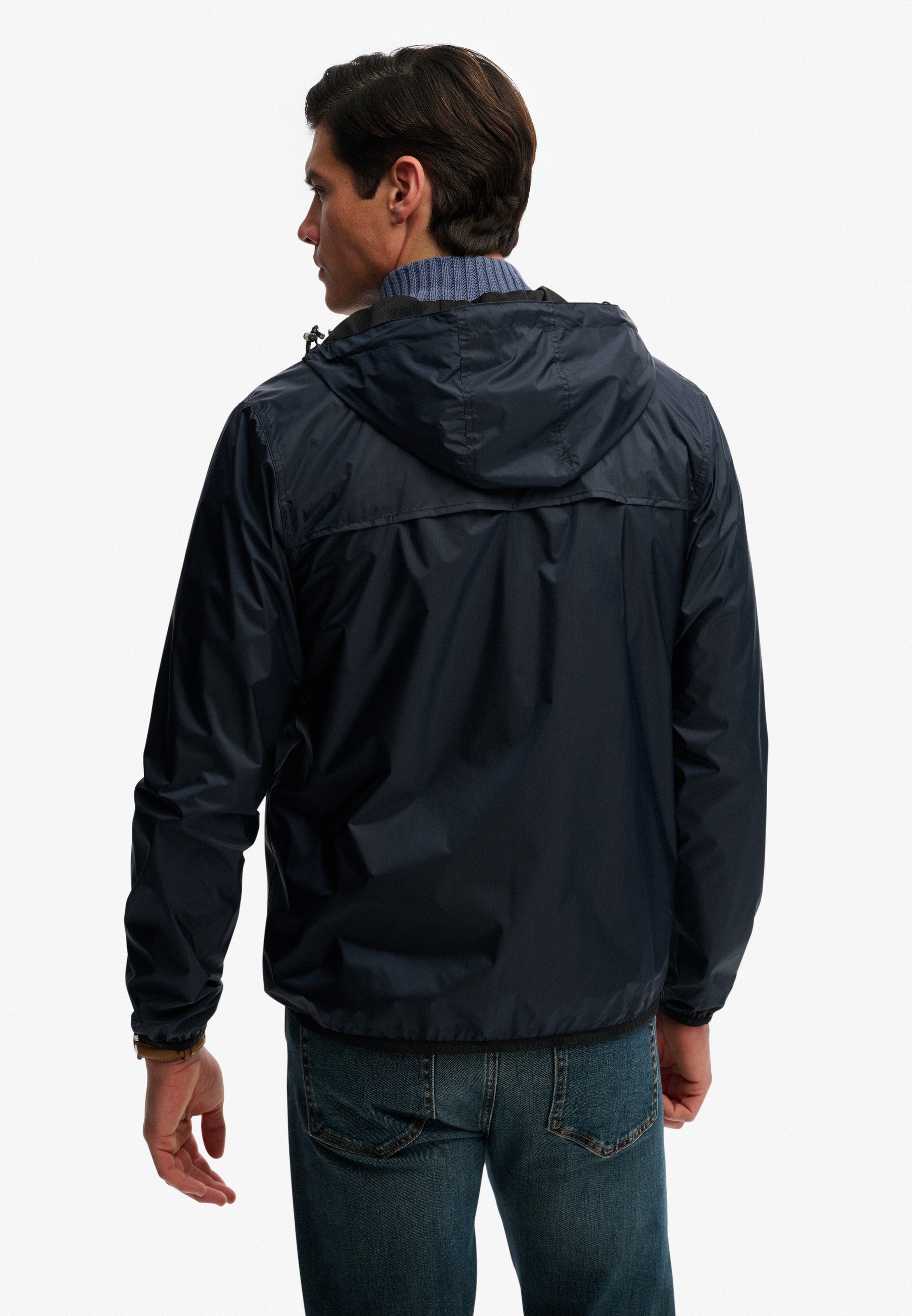 Superdry Windbreaker »ESSENTIAL TRI WINDBREAKER JKT« mit Kapuze