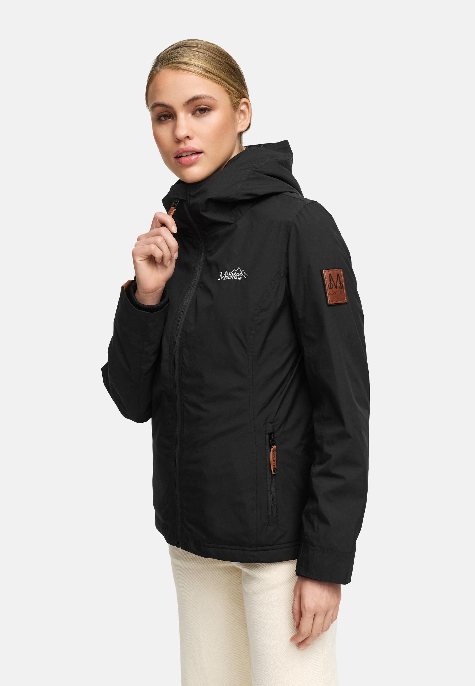 Marikoo Outdoorjacke »Erdbeere«, mit Kapuze, sportliche Funktionsjacke mit Kapuze