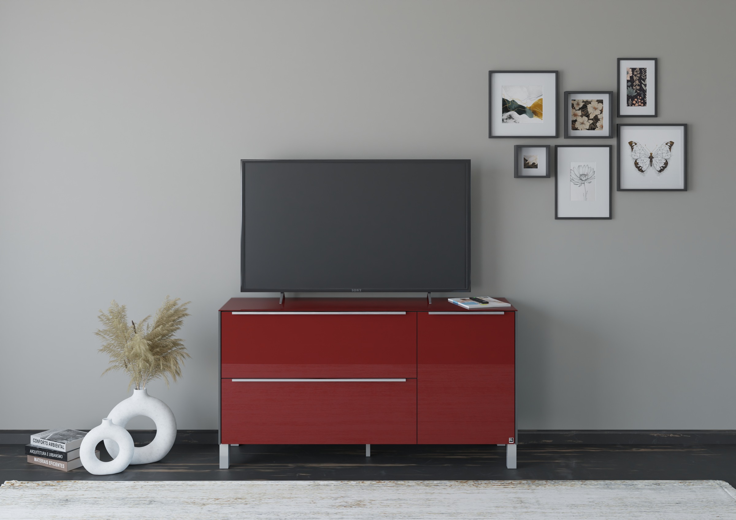 set one by Musterring Lowboard "Reno" 1 Stk. tlg. Mit Vierkantfuß in divers günstig online kaufen