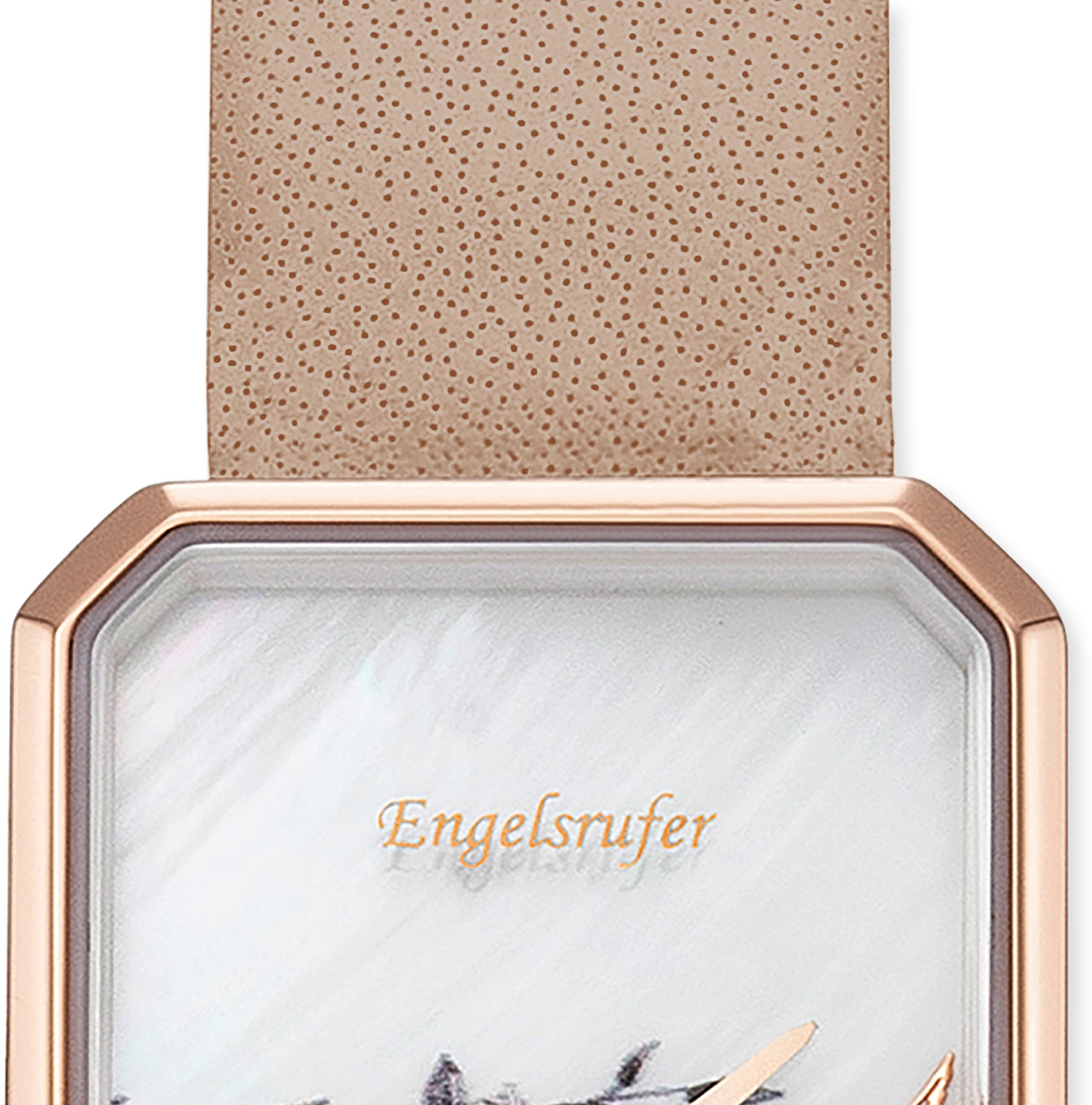 Engelsrufer Quarzuhr »Flower« Armbanduhr, Damenuhr, Lederarmband, analog