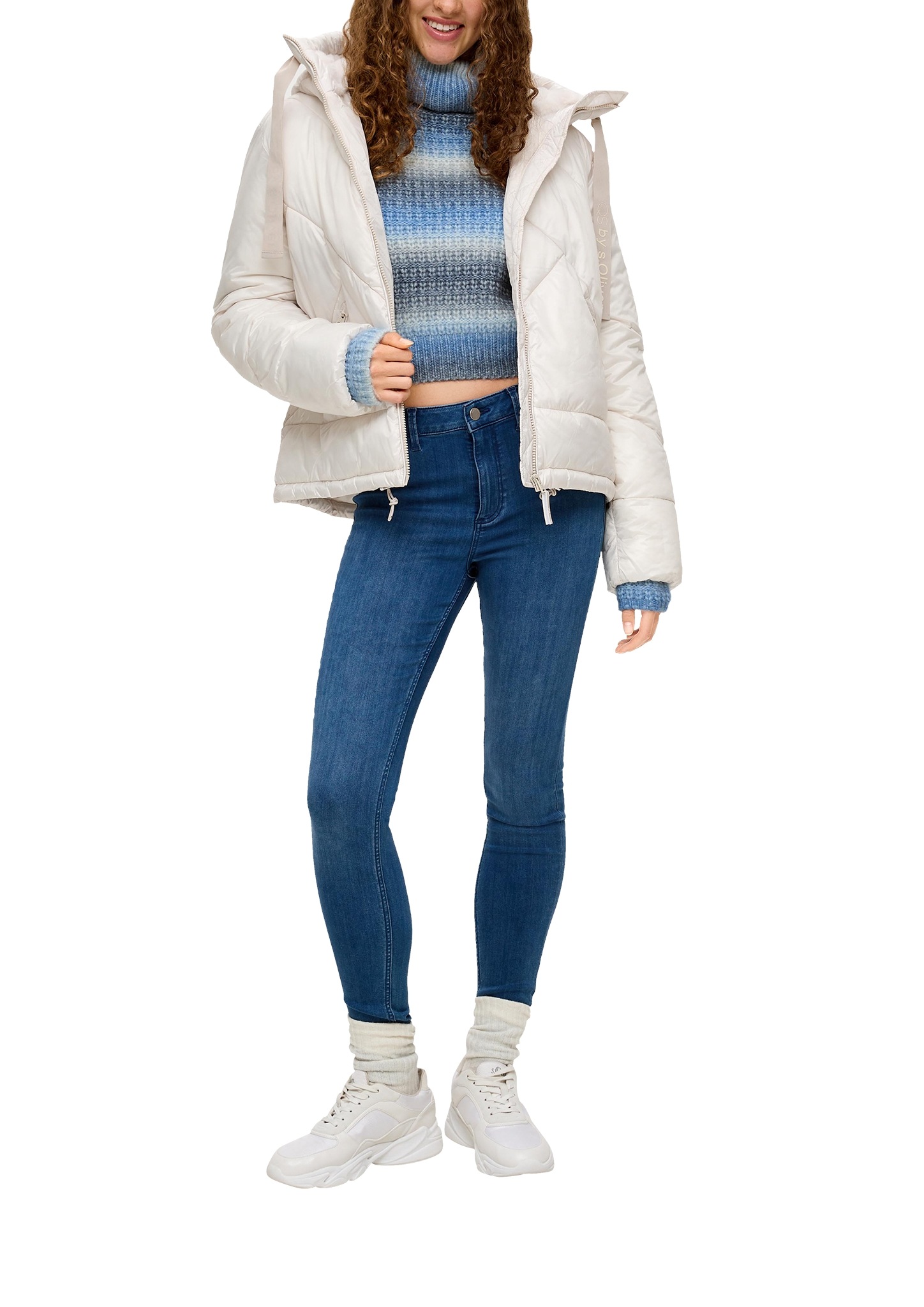 QS Strickpullover mit Rollkragen