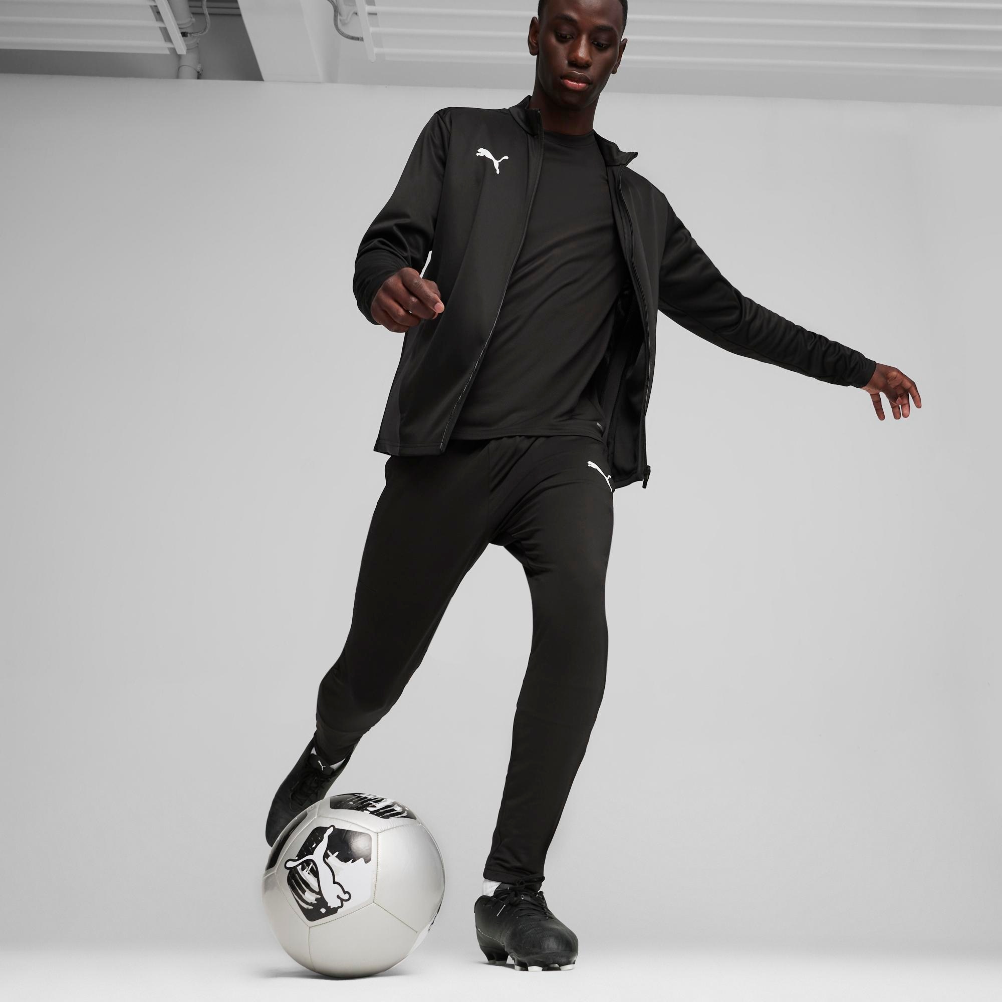 PUMA Trainingsjacke »TEAMGOAL TRAINING JACKET« ohne Kapuze sportlicher Stil, atmungsaktives Material, mit Reißverschlusstaschen