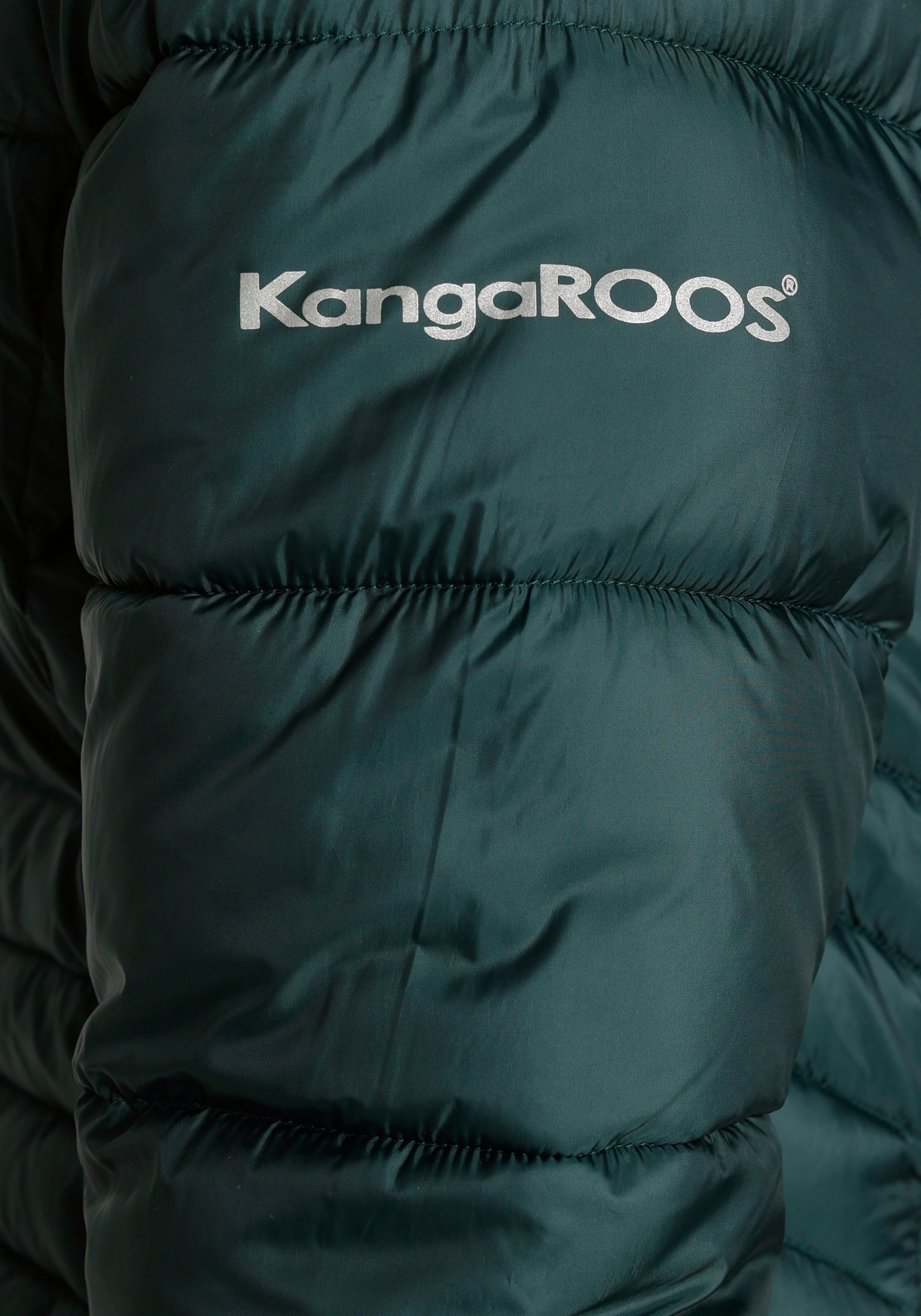 KangaROOS Steppmantel, Kapuze mit online abnehmbarer | bestellen BAUR
