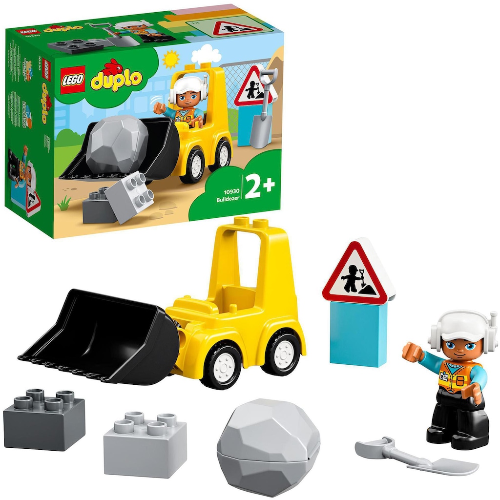 LEGO® Konstruktionsspielsteine »Radlader (10930), LEGO® DUPLO® Town«, (10 St.)