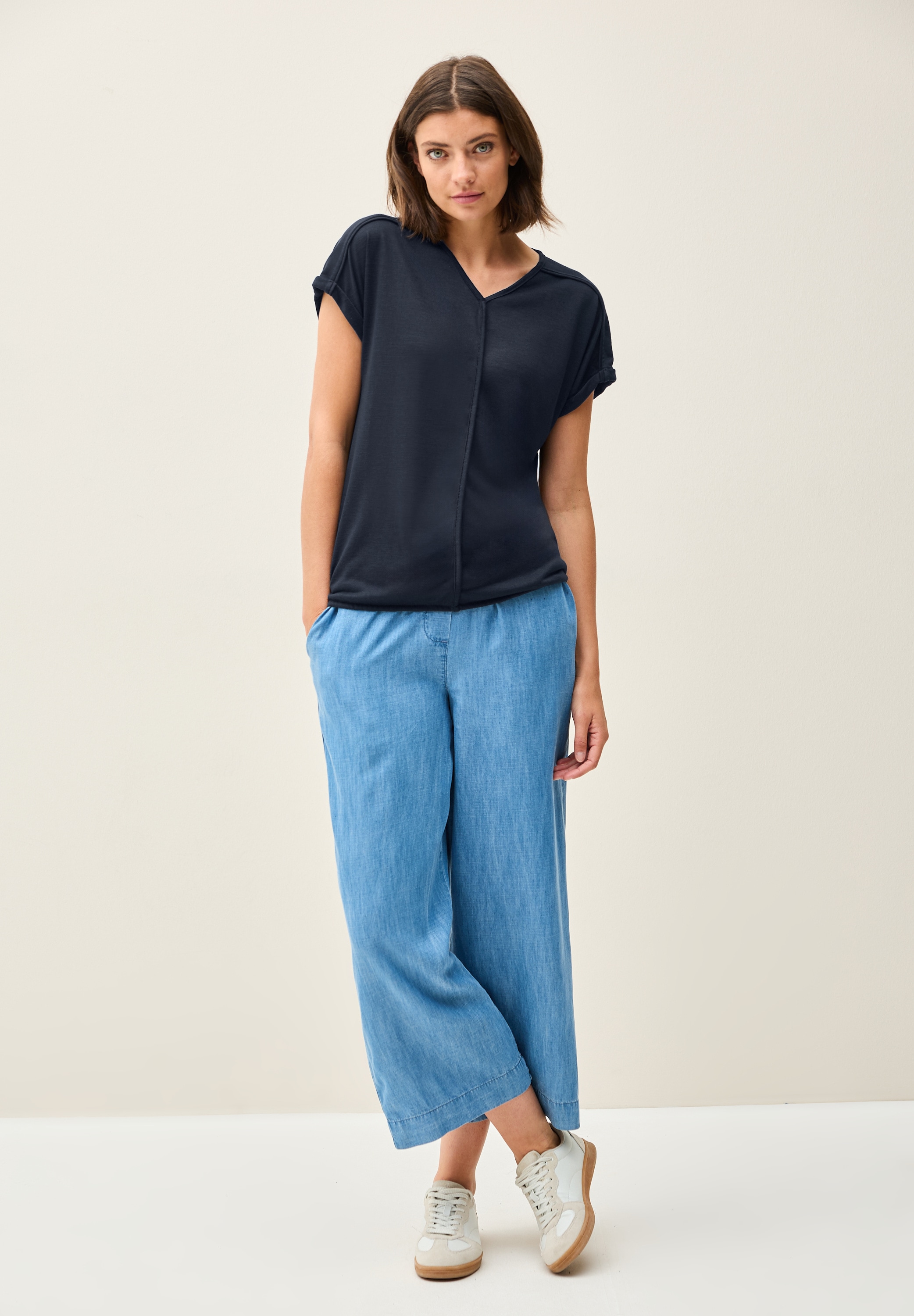 Cecil T-Shirt, 2in1 Optik