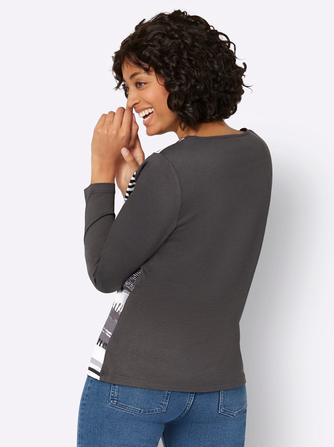 Casual Looks Langarmshirt "Shirt" 1 Stk. tlg. günstig online kaufen