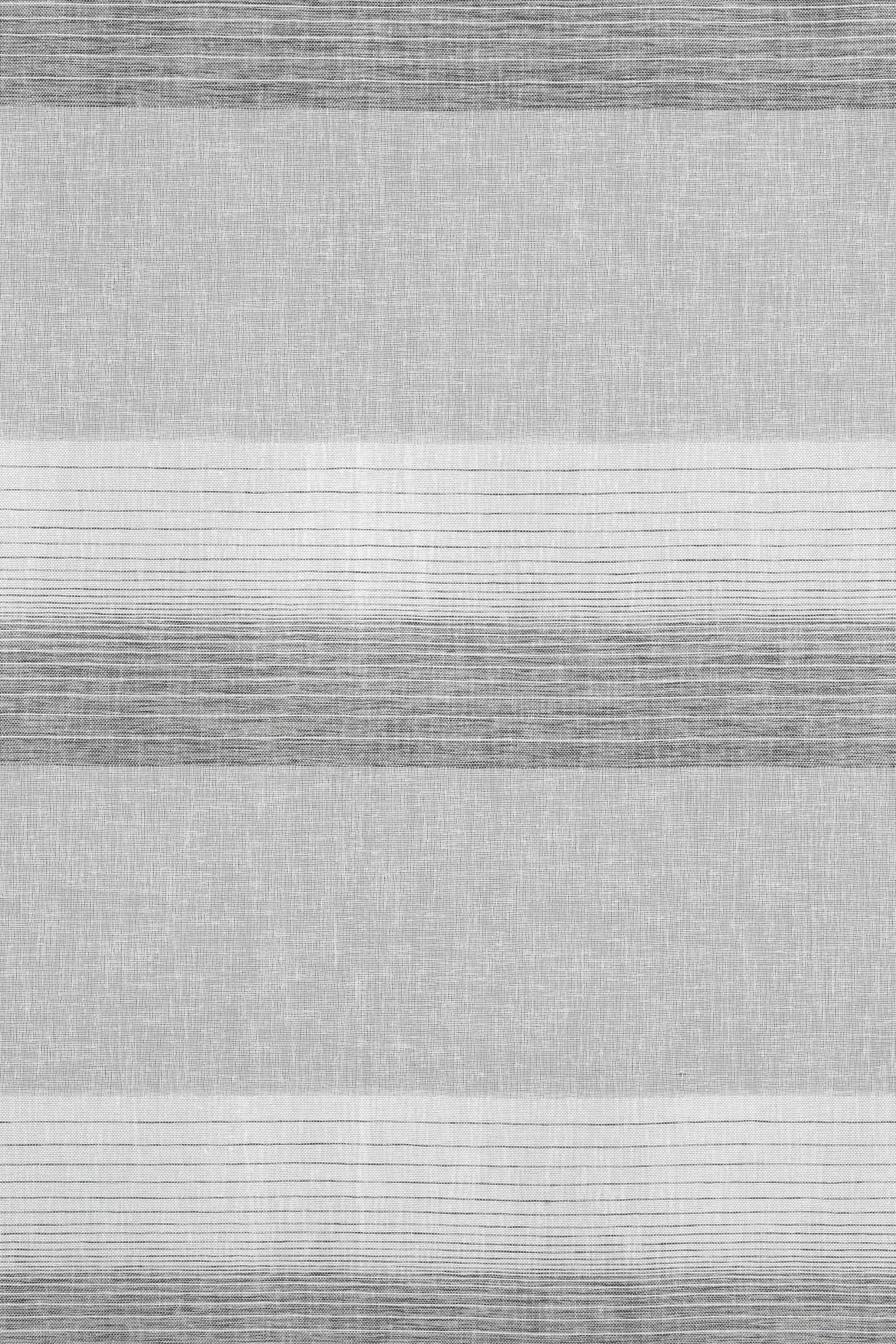 Gardine »Schal Blockstreifen«, (1 St.), mit Gardinenband und verdeckten Schlaufen