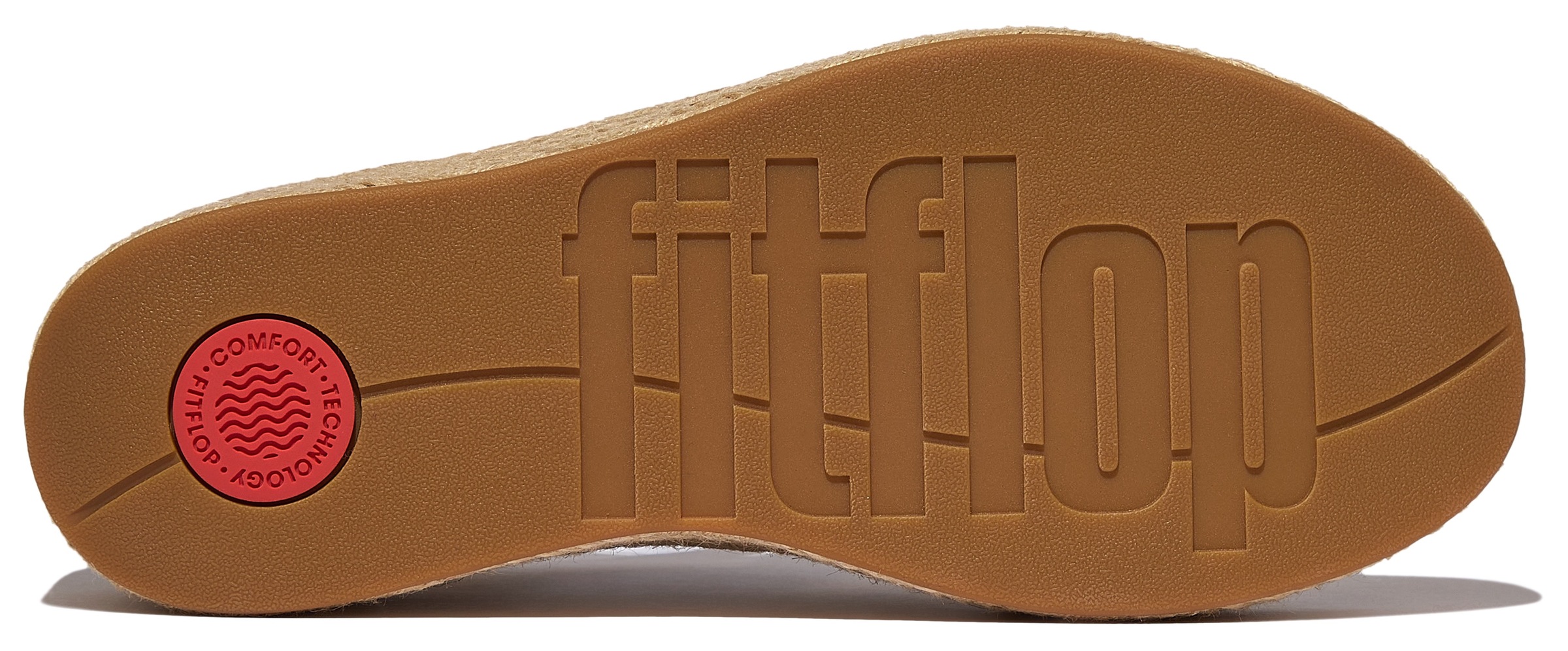Fitflop Keilsandalette »PLATFFORMS«, Plateau Sandale im schönen Metallic-Look
