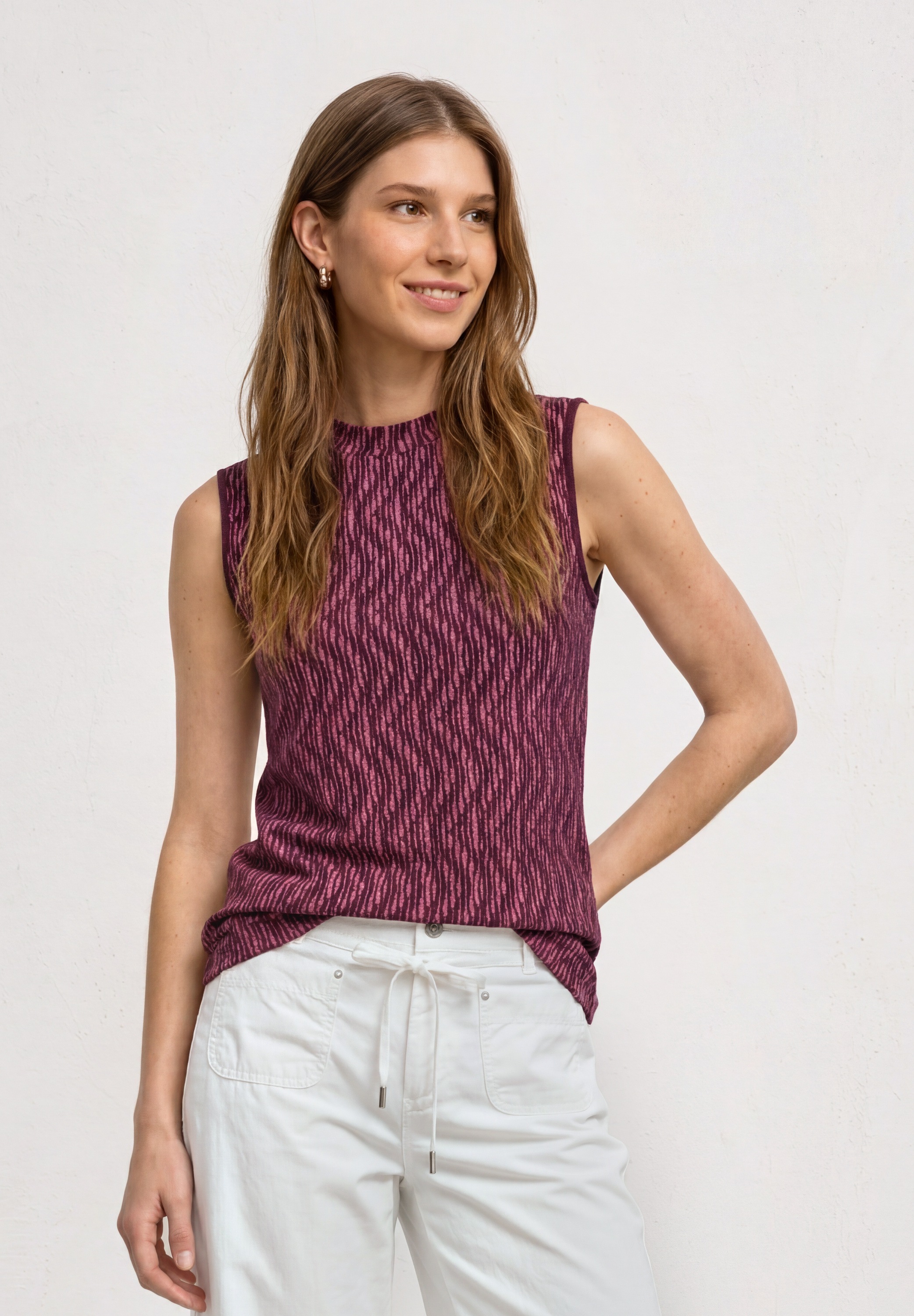 STREET ONE Tanktop mit allover Print