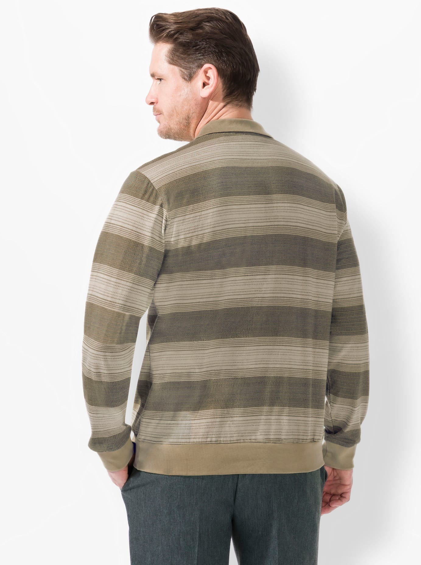 Marco Donati Poloshirt »Langarm-Shirt«, (1 tlg.)