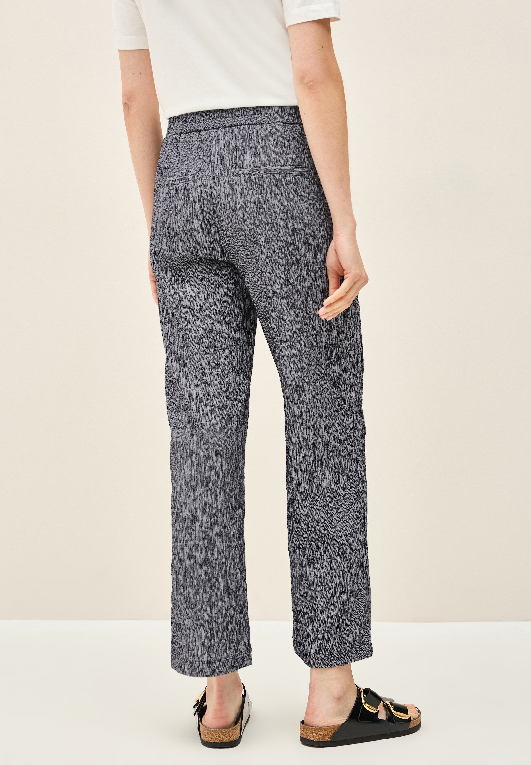 Cecil Stoffhose, High Waist günstig online kaufen