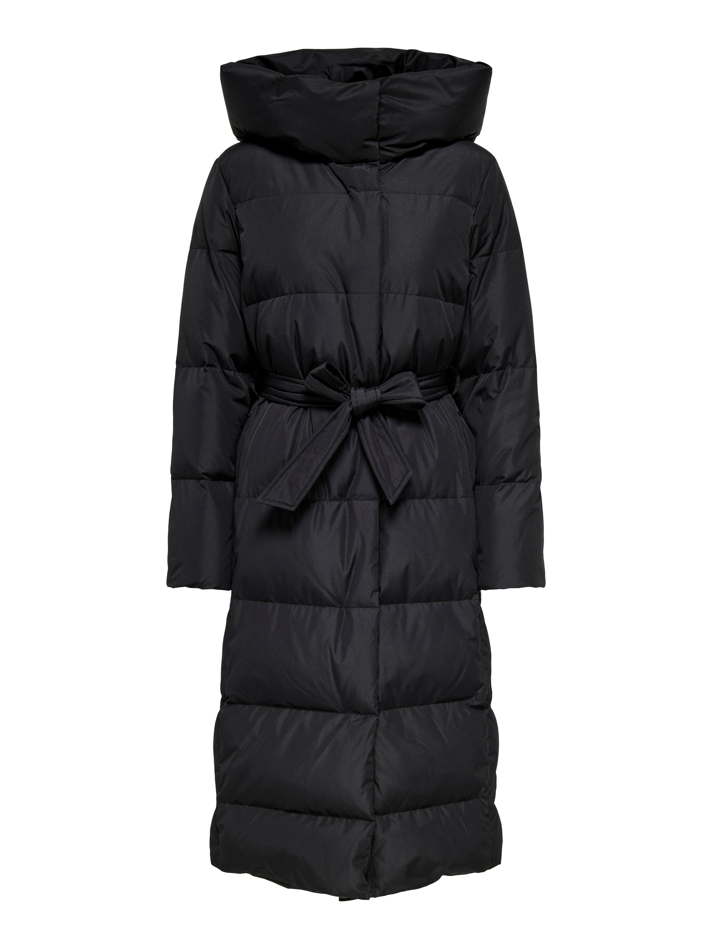 ONLY Steppmantel »ONLDAGMAR PUFFER BELT DOWN COAT OTW« Kunstfaser, leicht und warm gefüttert