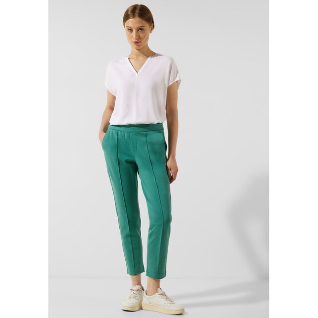 STREET ONE Marlene-Hose, Middle Waist online bestellen | BAUR