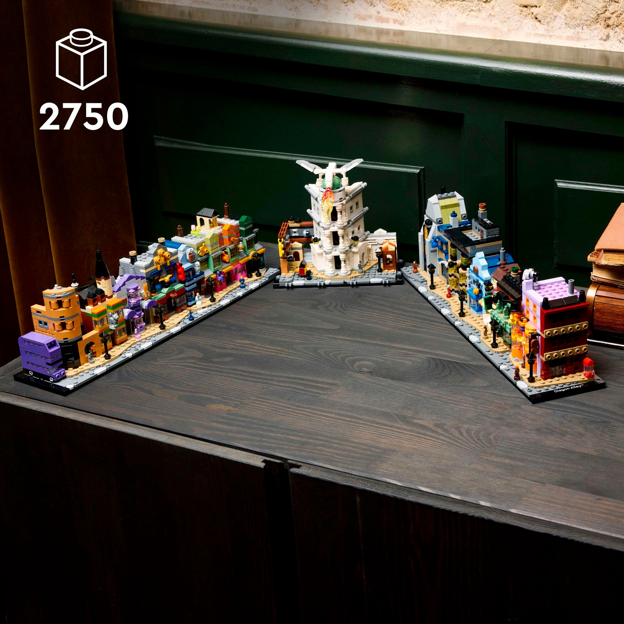 LEGO® Konstruktionsspielsteine »Die Zauberläden der Winkelgasse™ (76444), LEGO Harry Potter«, (2750 St.), Made in Europe