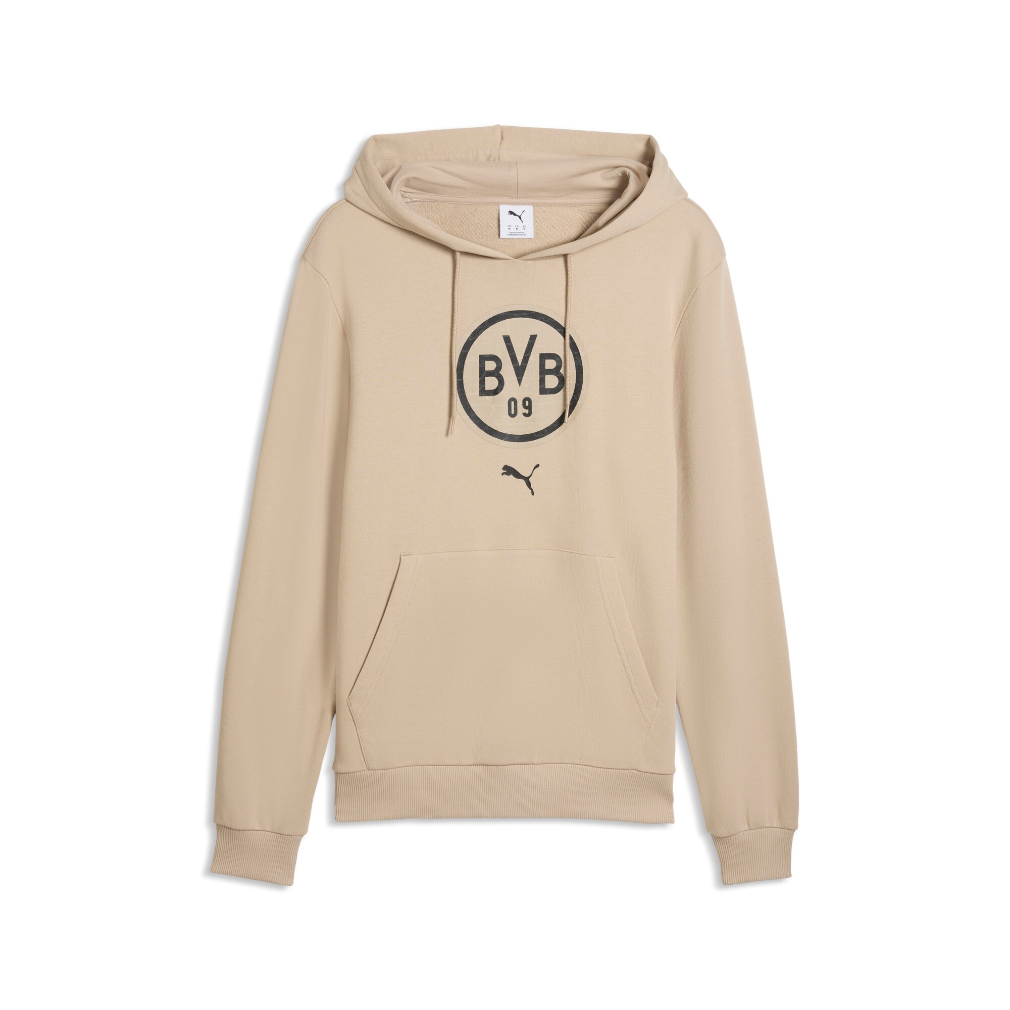 PUMA Kapuzensweatshirt »BVB FTBLCULTURE HOODIE«, sportlicher Stil, Regular Fit
