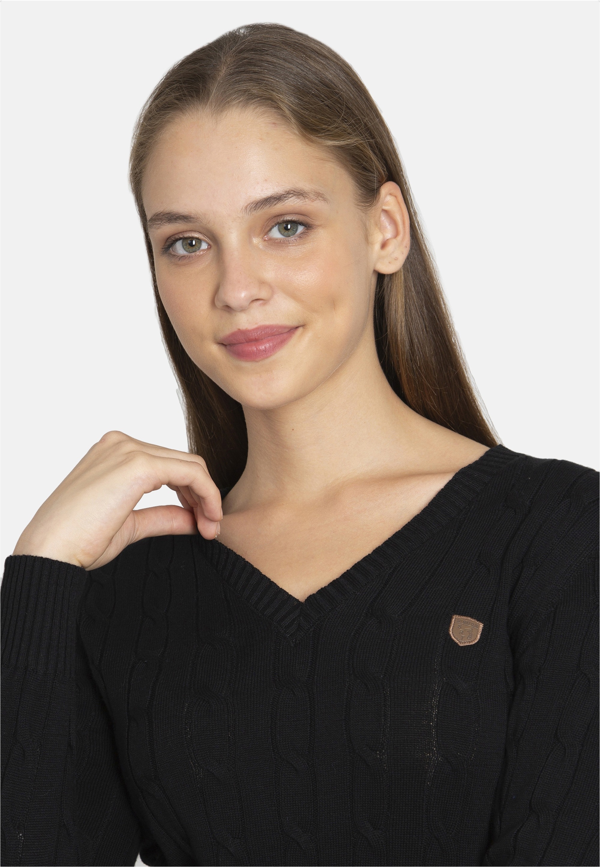 SIR RAYMOND TAILOR Strickpullover »Frenze«, (1 tlg.), mit klassischem V-Ausschnitt