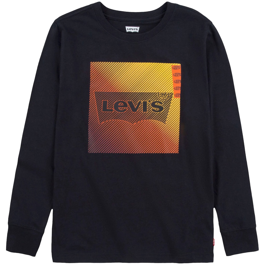 Levi's® Kids Langarmshirt »NEON GRADIENT LOGO TEE«