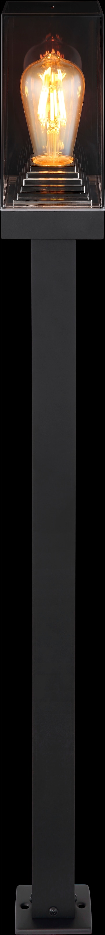 GLOBO LIGHTING Außen-Stehlampe »GABBA« E27 1 Stk. Außenleuchte für Garten & Terrasse modern