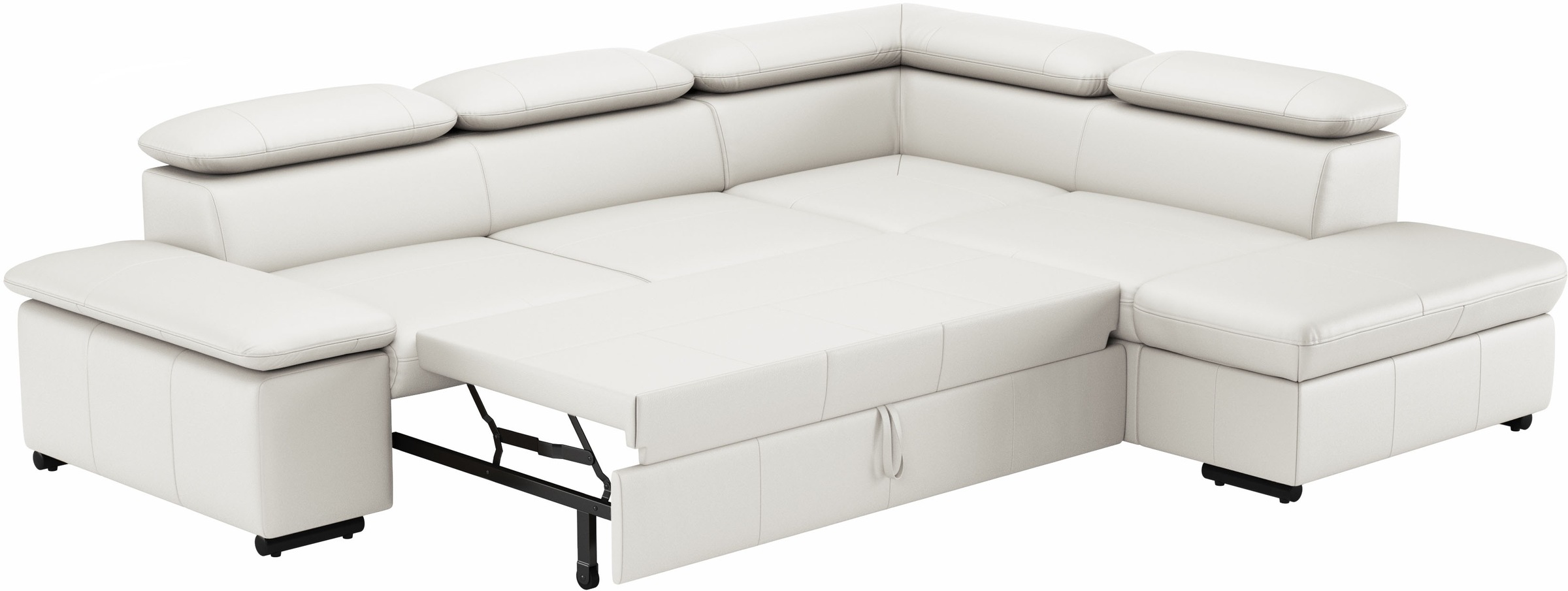 sit&more Ecksofa »Alcudia L-Form«, mit Armteilverstellung, optional Kopfteilverstellung und Bettfunktion