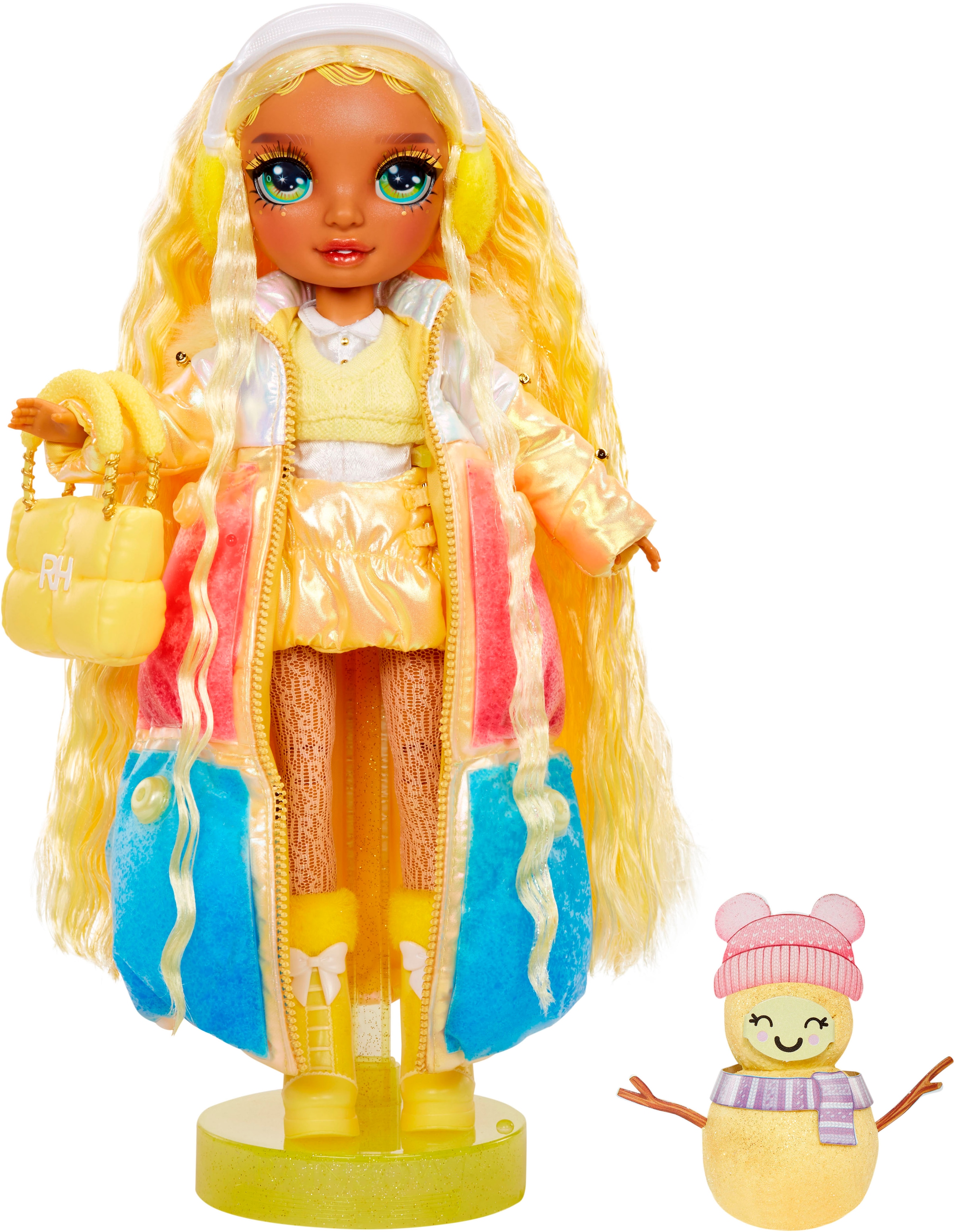 RAINBOW HIGH Anziehpuppe »Winter Wonderland Doll - Sunny (Yellow)«