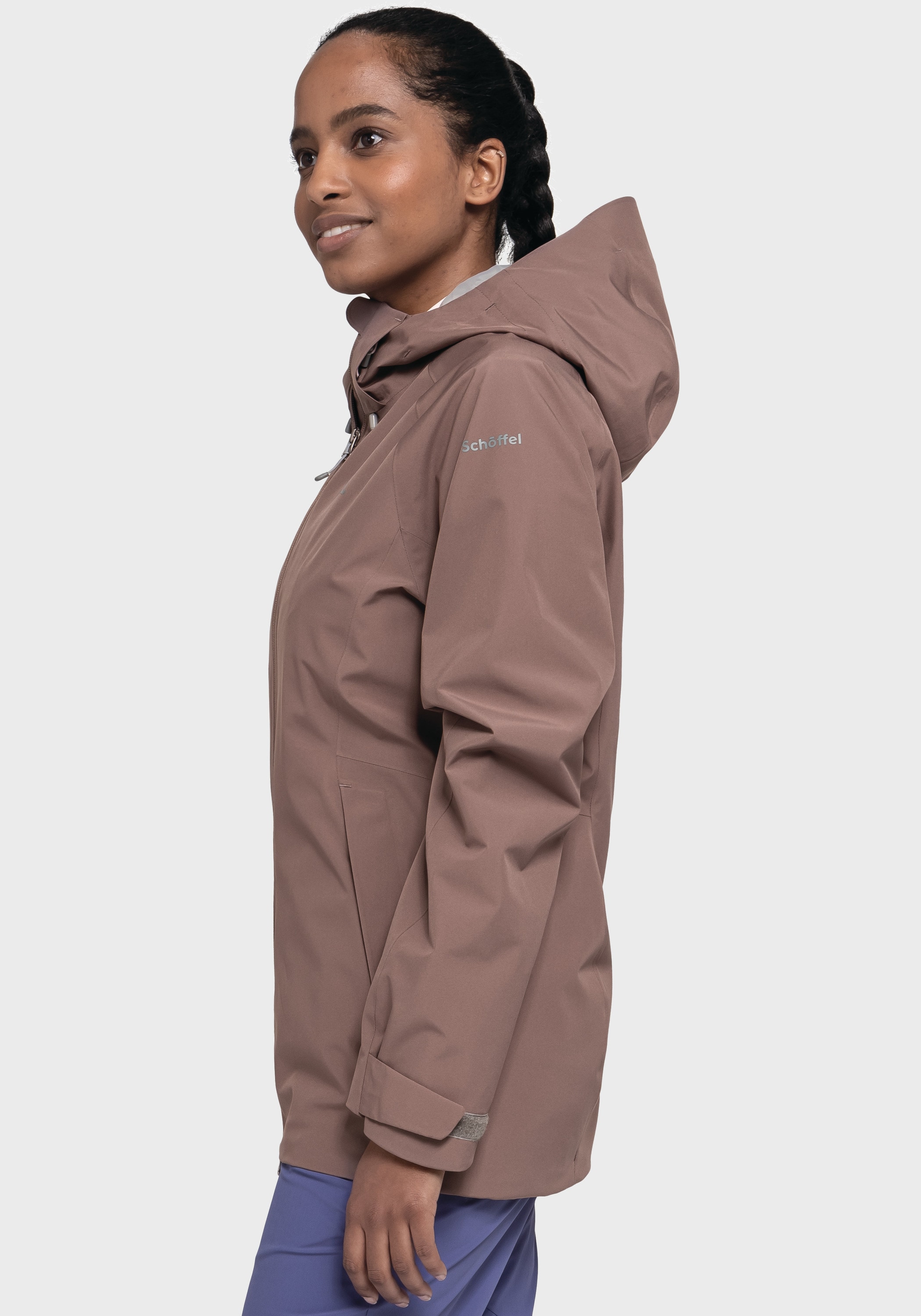 Schöffel Outdoorjacke »2L Jacket Ankelspitz L«, mit Kapuze