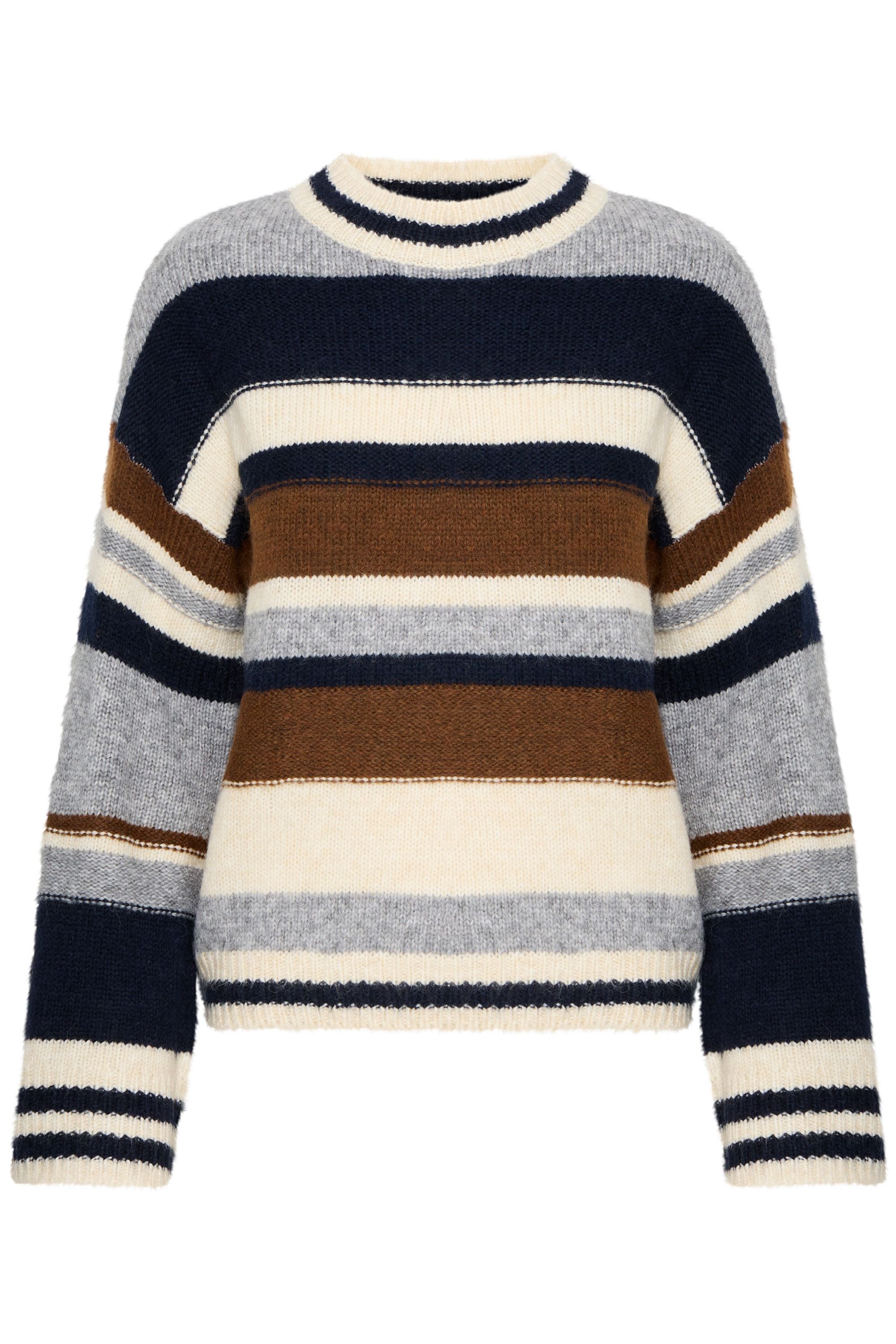 Strickpullover »Strickpullover BYOKSANA STRIPED JUMPER -«