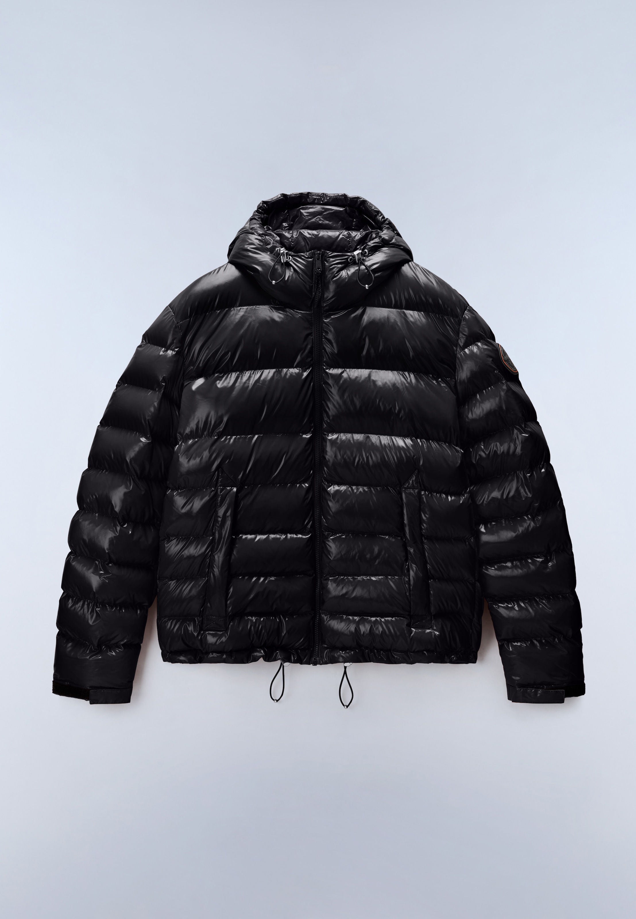 Napapijri Steppjacke »A-TEREZ SHINY BLACK BEAUTY« mit markanter Steppung, aus Polyamid, auch in großen Größen