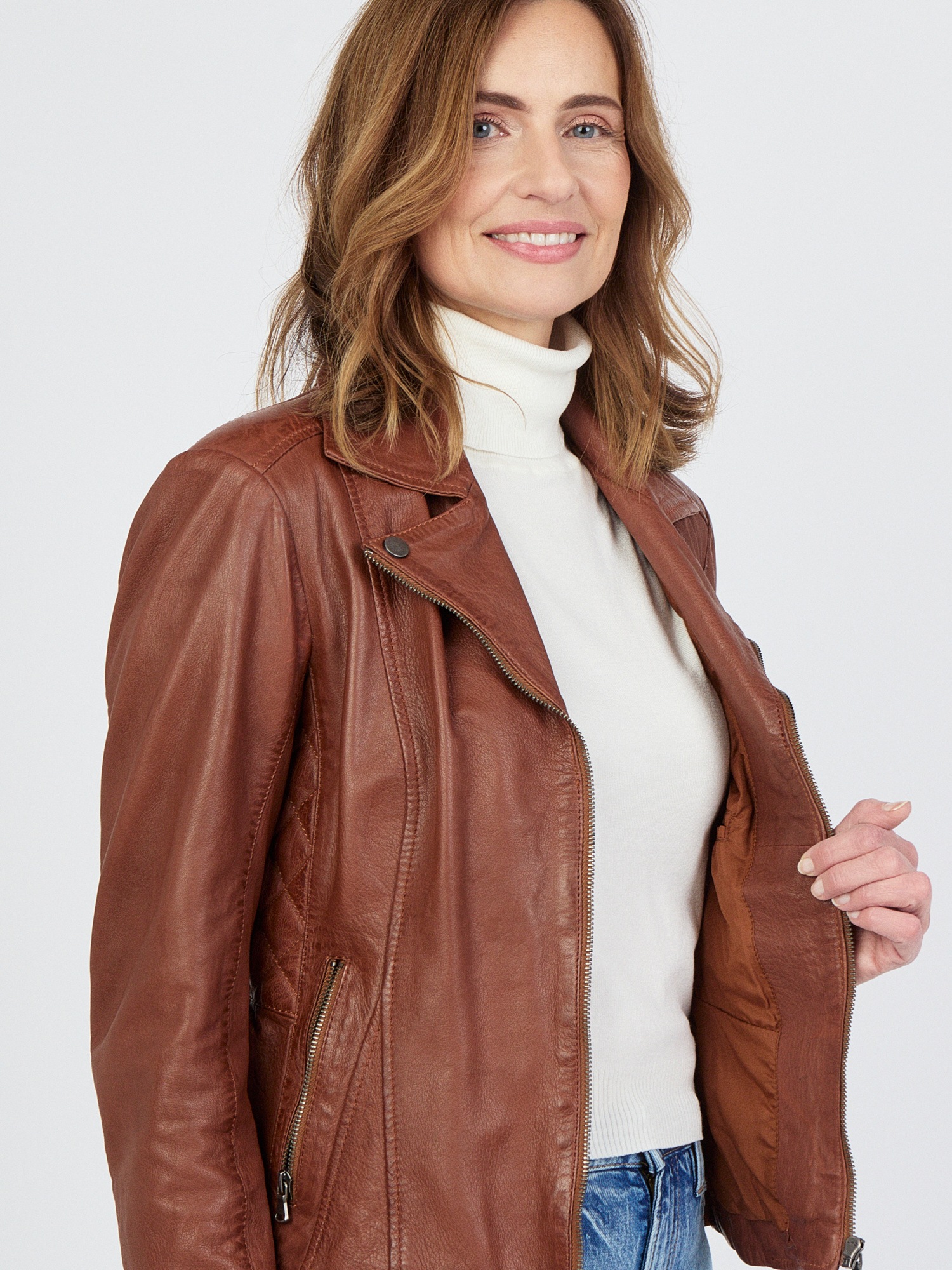 JCC Lederjacke »Erijona«
