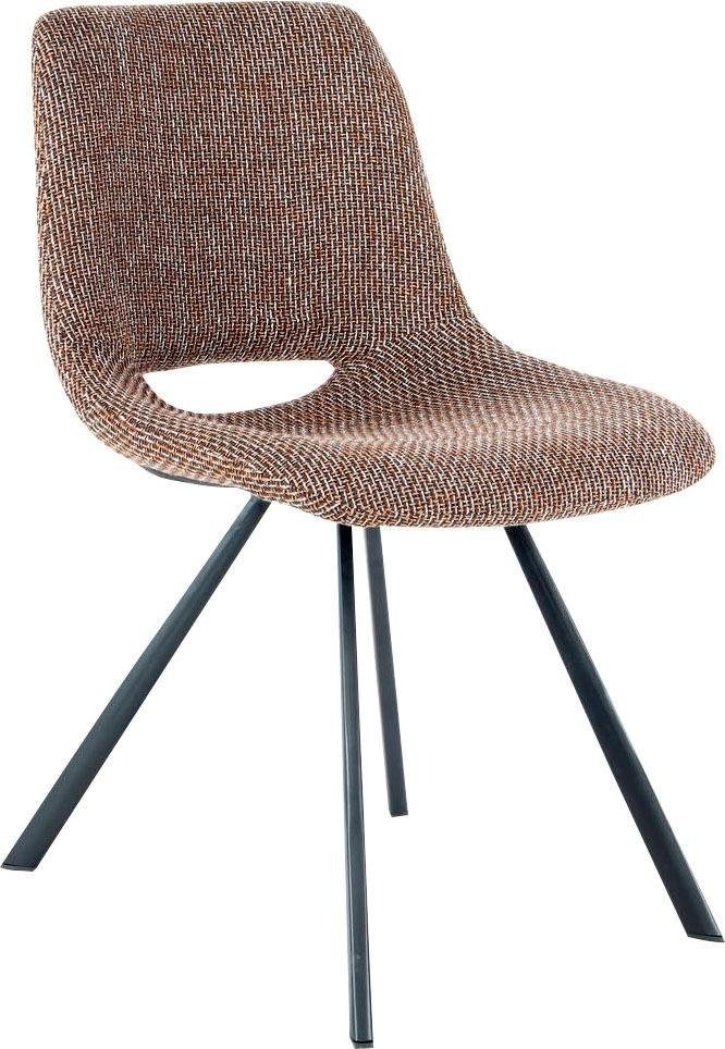 Kayoom Stuhl "Josephine 325 2er-Set, zeitloses Design, mit geometrischer Au günstig online kaufen