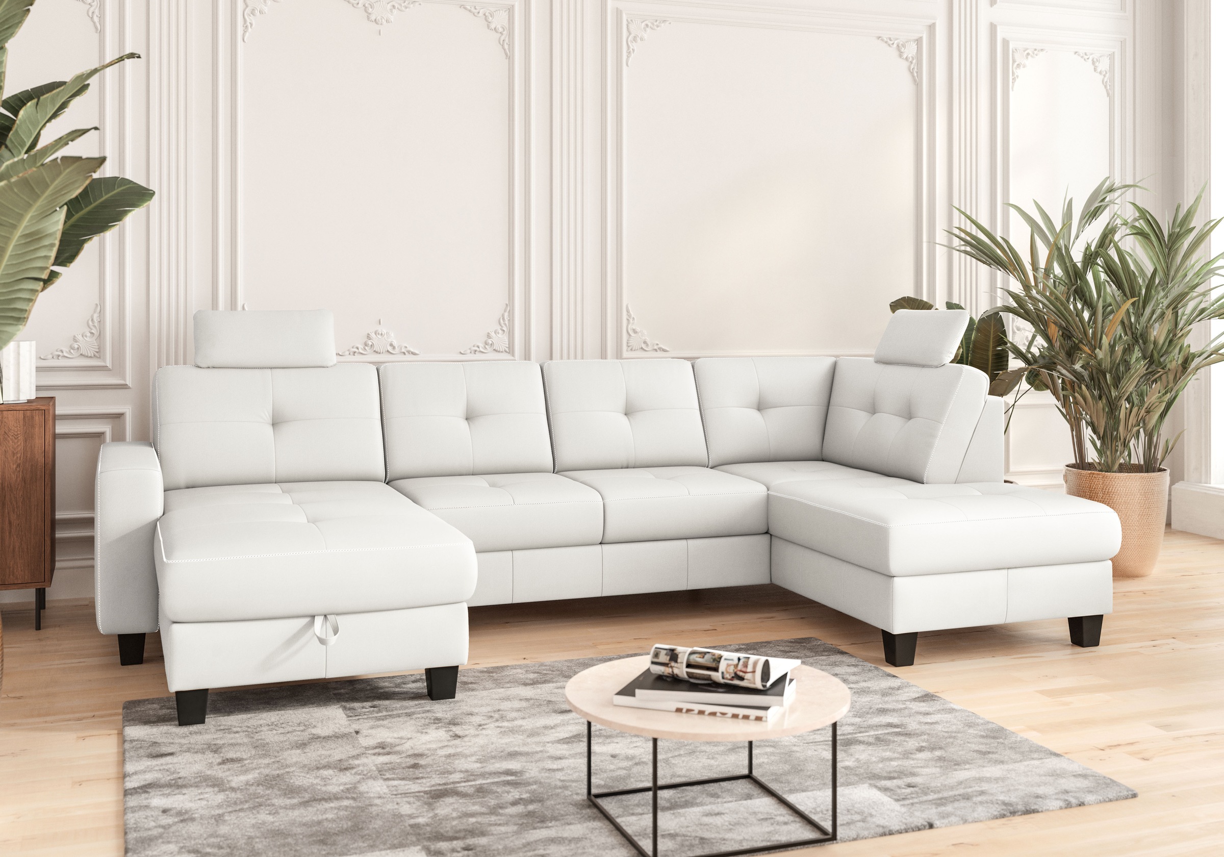 Thumbnail - PLACES OF STYLE Wohnlandschaft "Varese" wahlweise mit Bettfunktion und Bettkasten