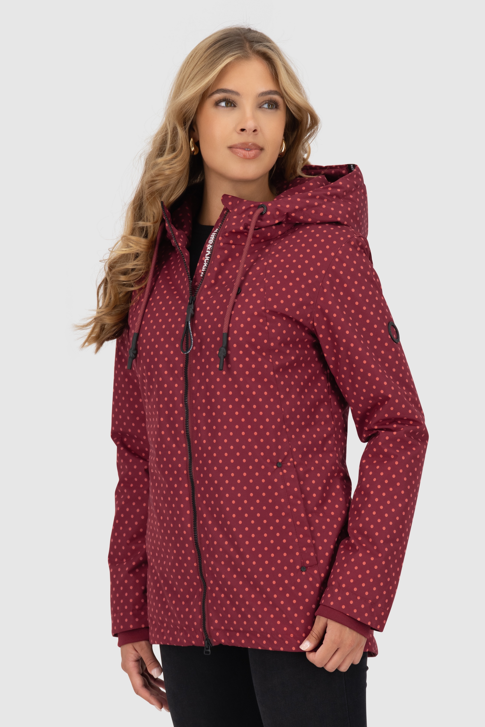 Alife & Kickin Winterjacke »Damen LilouAK B«, Warm gefütterte Jacke mit flauschigen Teddyfell Innenfutter